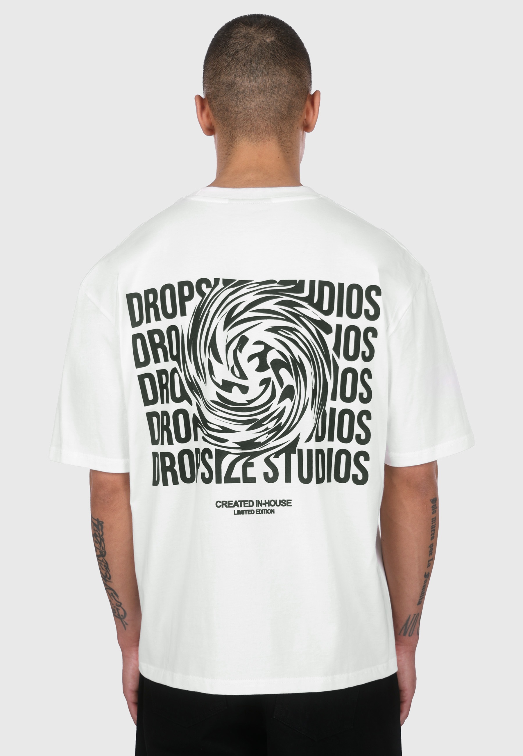 Dropsize T-Shirt »Dropsize HEAVY OVERSIZE DROPSIZE STUDIOS SWIRL T-SHIRT« 1 Stk.