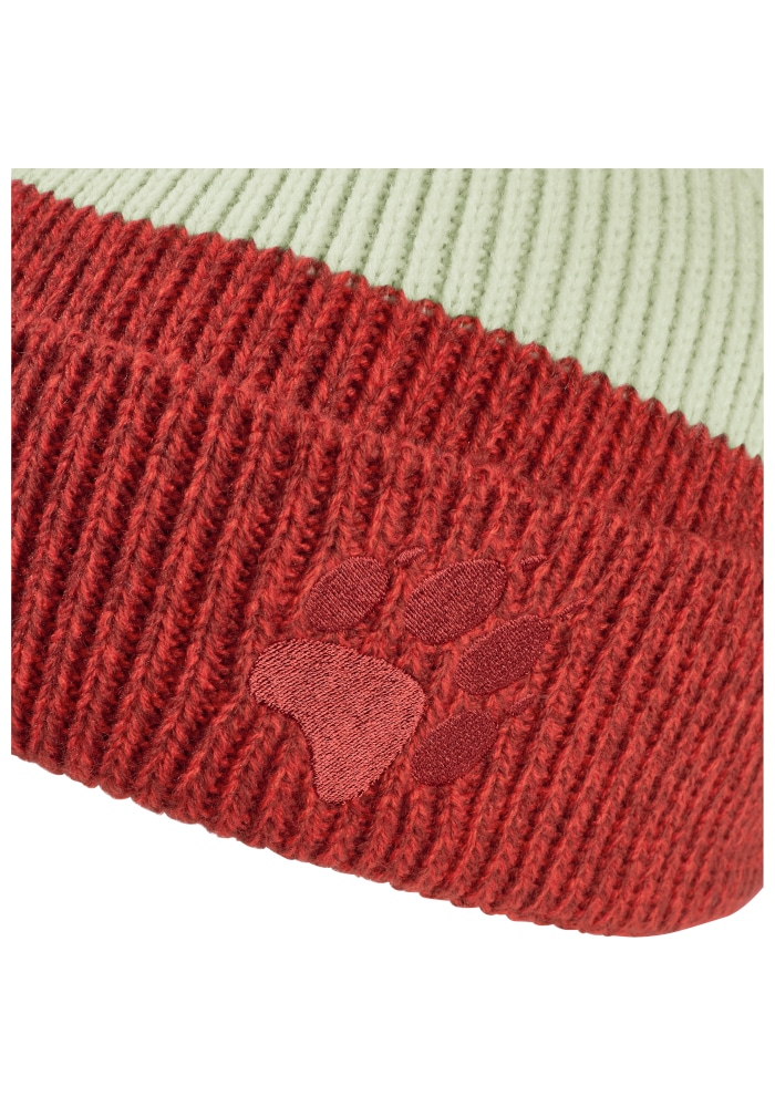 Jack Wolfskin Beanie »PAWLY BEANIE K« Kinderbeanie, warm, Colorblocking-Look