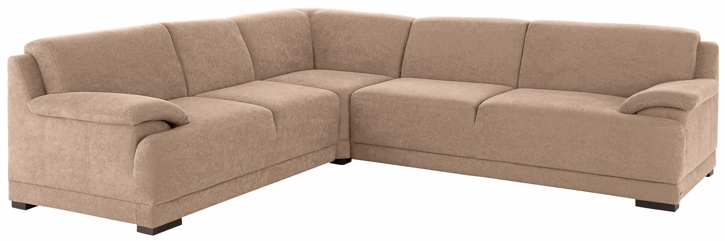 Home affaire Ecksofa »Telos mit Boxspring Unterfederung für hohen Komfort, L-Form« mit Boxspring-Federung für tollen Sitzkomfort. Zeitlos und komfortabel