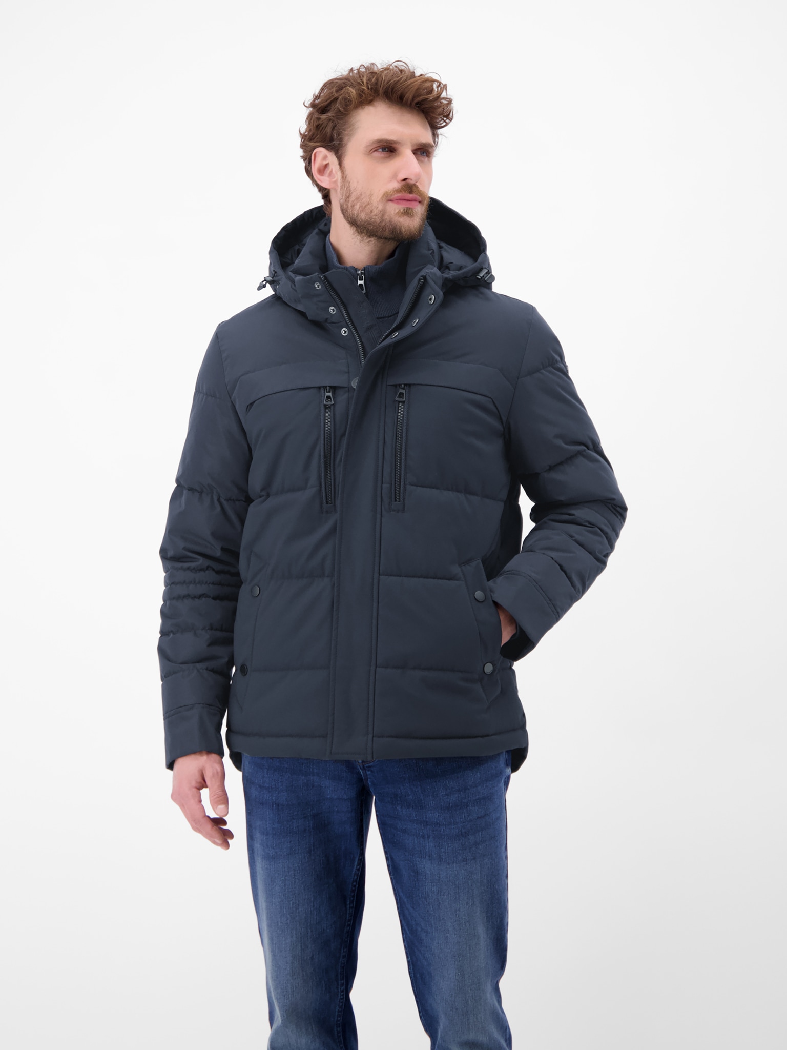 LERROS Steppjacke mit Kapuze mit Kapuze günstig online kaufen