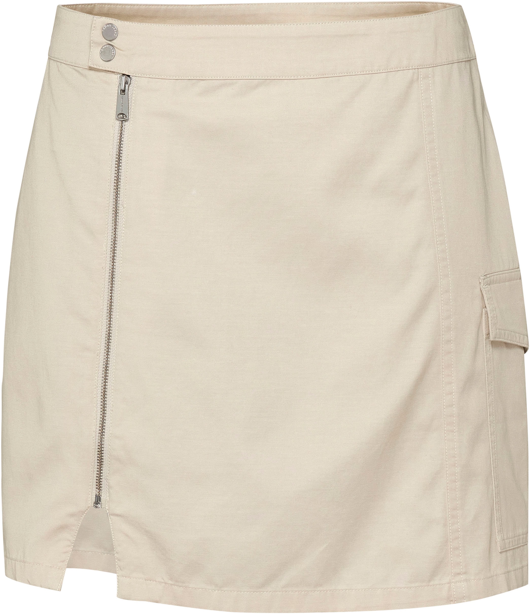 Tommy Jeans Minirock »TJW STRUCTURED CARGO MINI SKIRT«, Webrock in strukturierter Qualität, Cargo Form