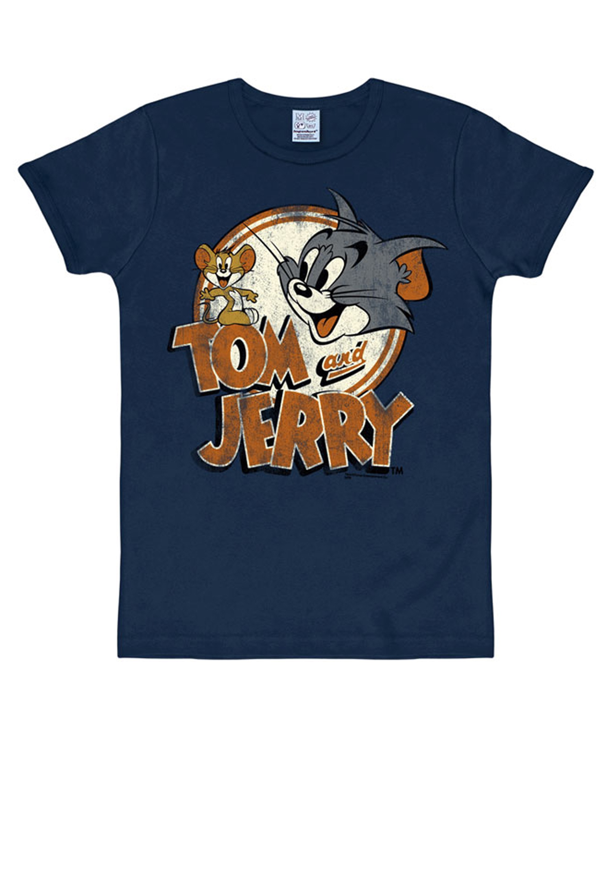 LOGOSHIRT T-Shirt »Tom & Jerry«, mit witzigem Vintage-Print