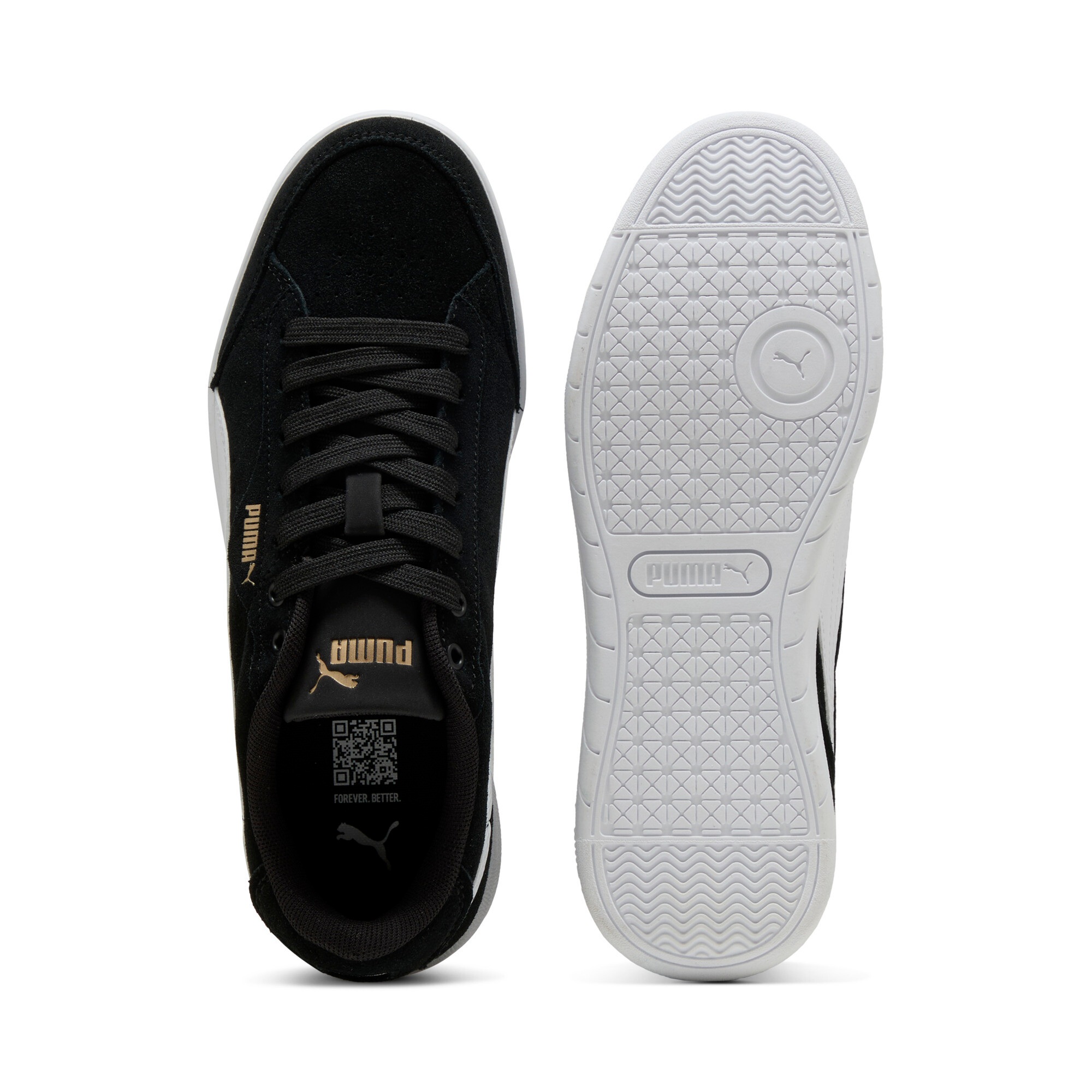 Puma Vikky Star SD Sneaker Black-White Size 38.5 3