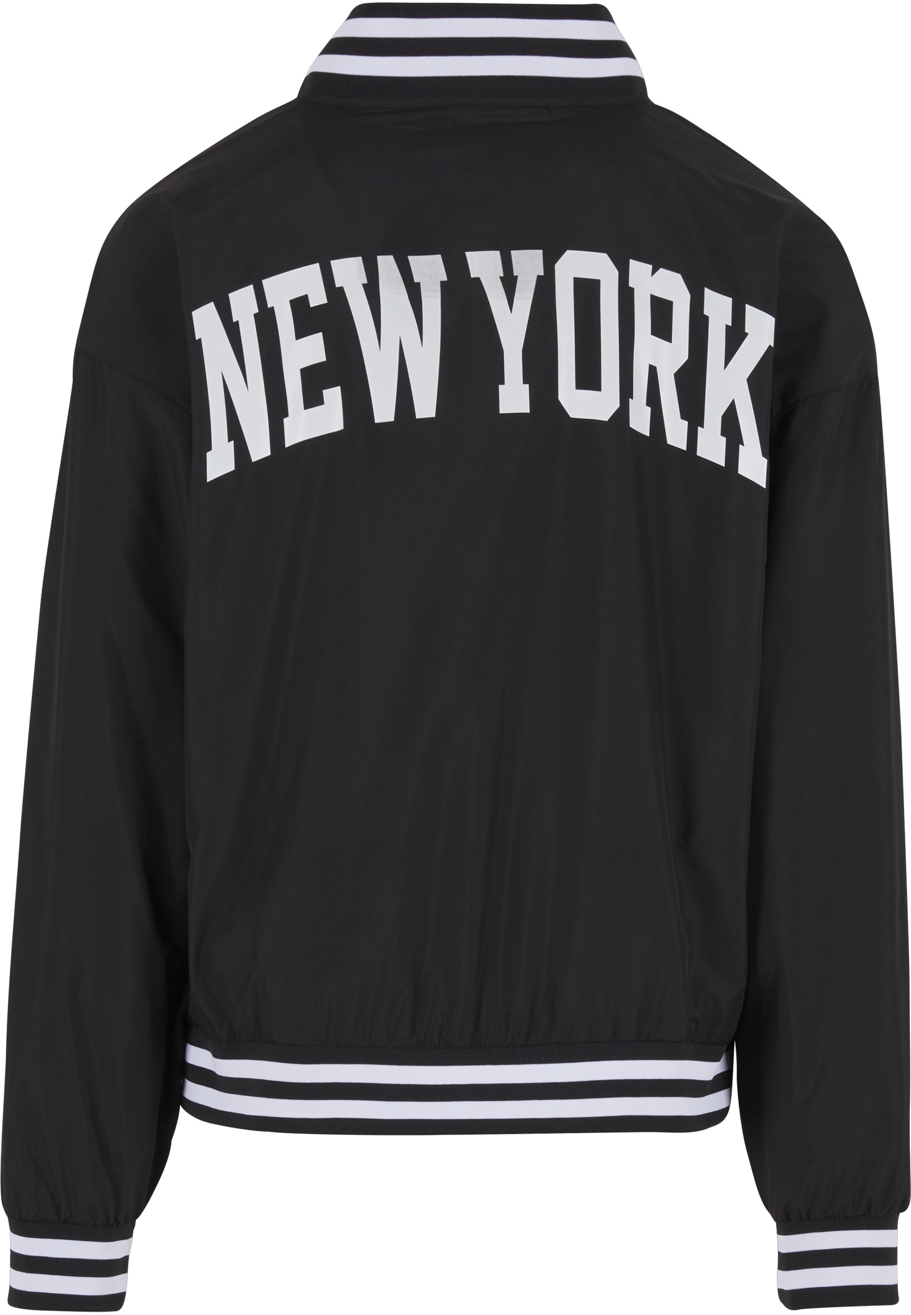 MisterTee Collegejacke »MisterTee New York Arc Light College Jacket« 1 Stk. tlg. ohne Kapuze