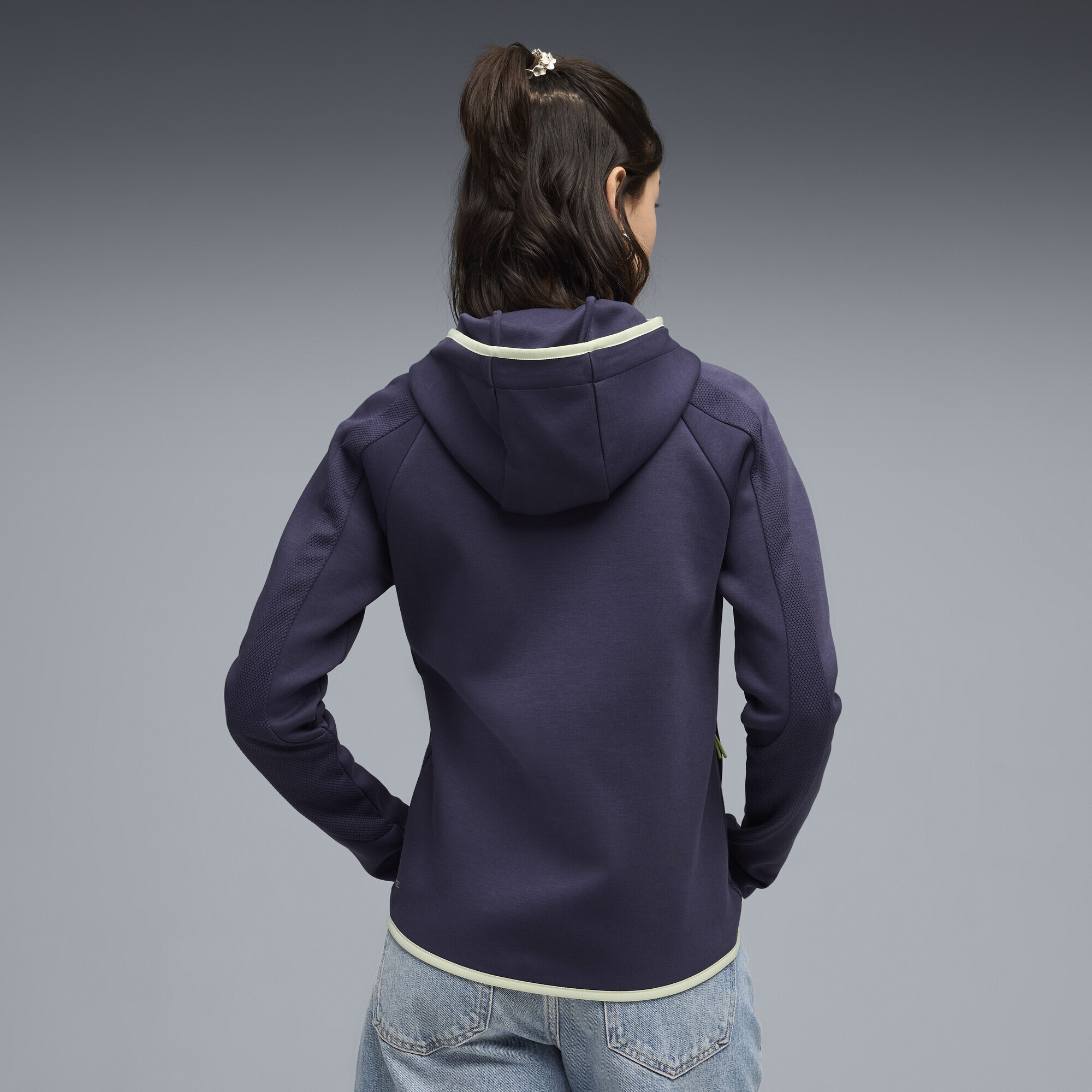 Thumbnail - PUMA Sweatjacke "EvoStripe Kapuzenjacke Damen"