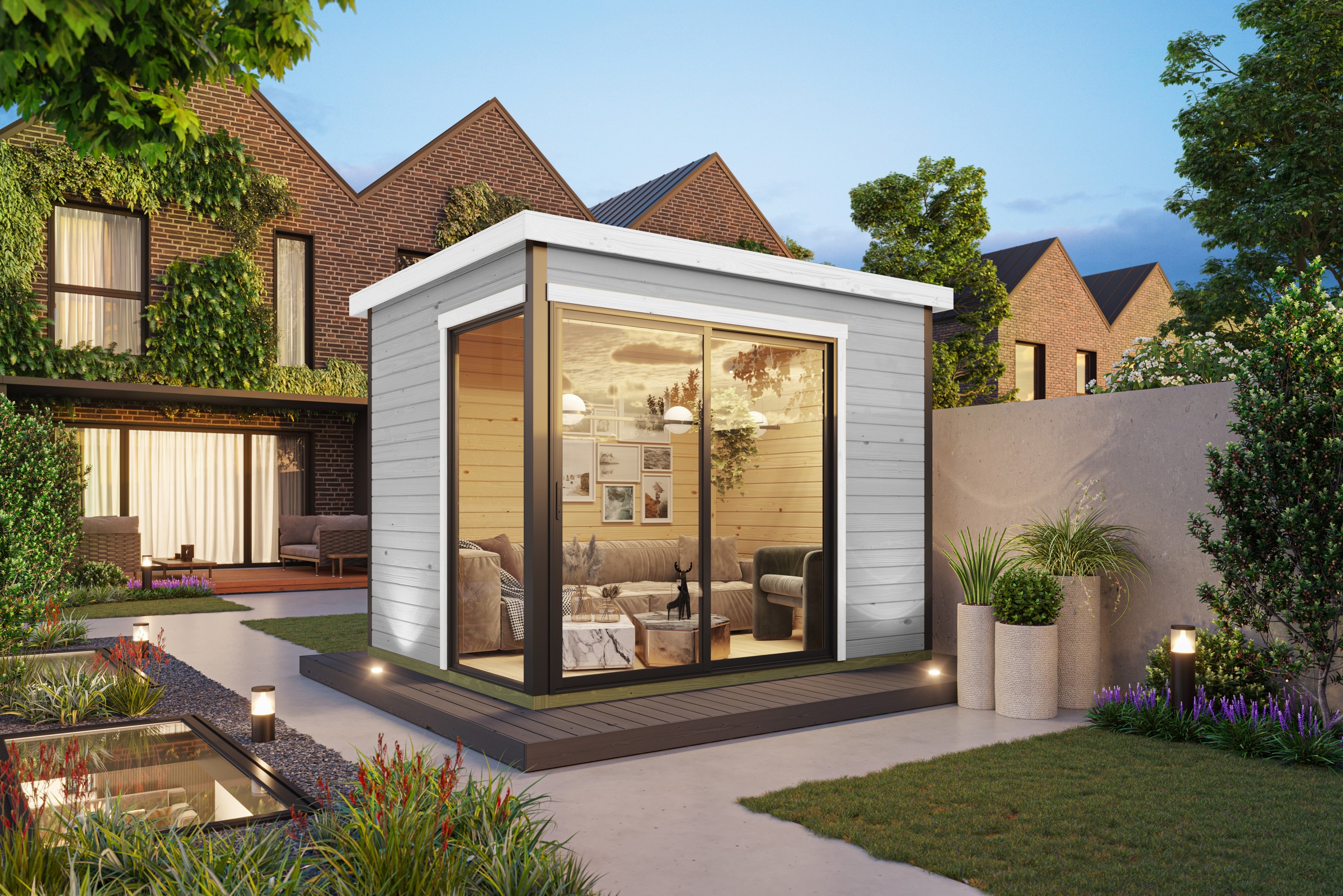 Nordic Holz Gartenhaus "AUSTIN 1" günstig online kaufen