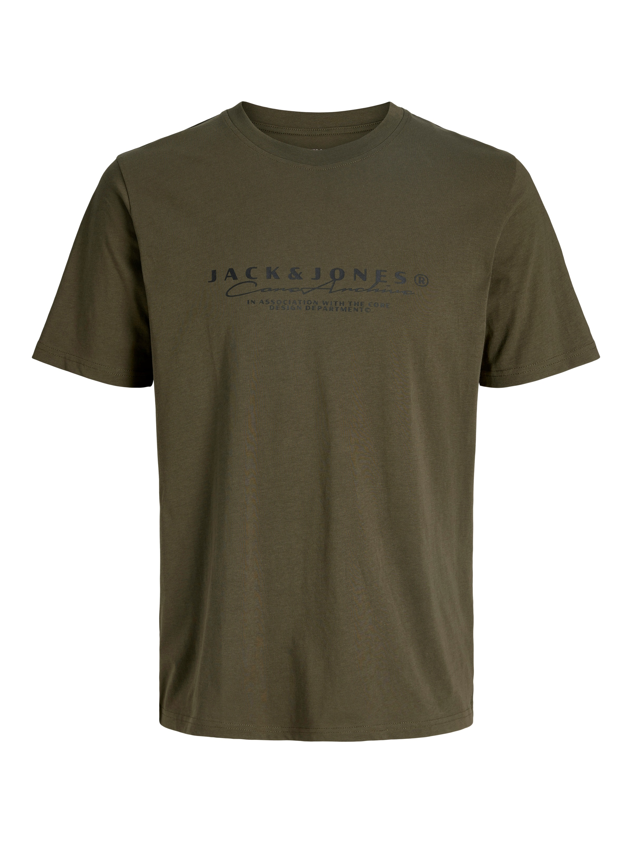 Jack & Jones T-Shirt "JCOPOINT BRANDING TEE SS CREW NECK FST" günstig online kaufen