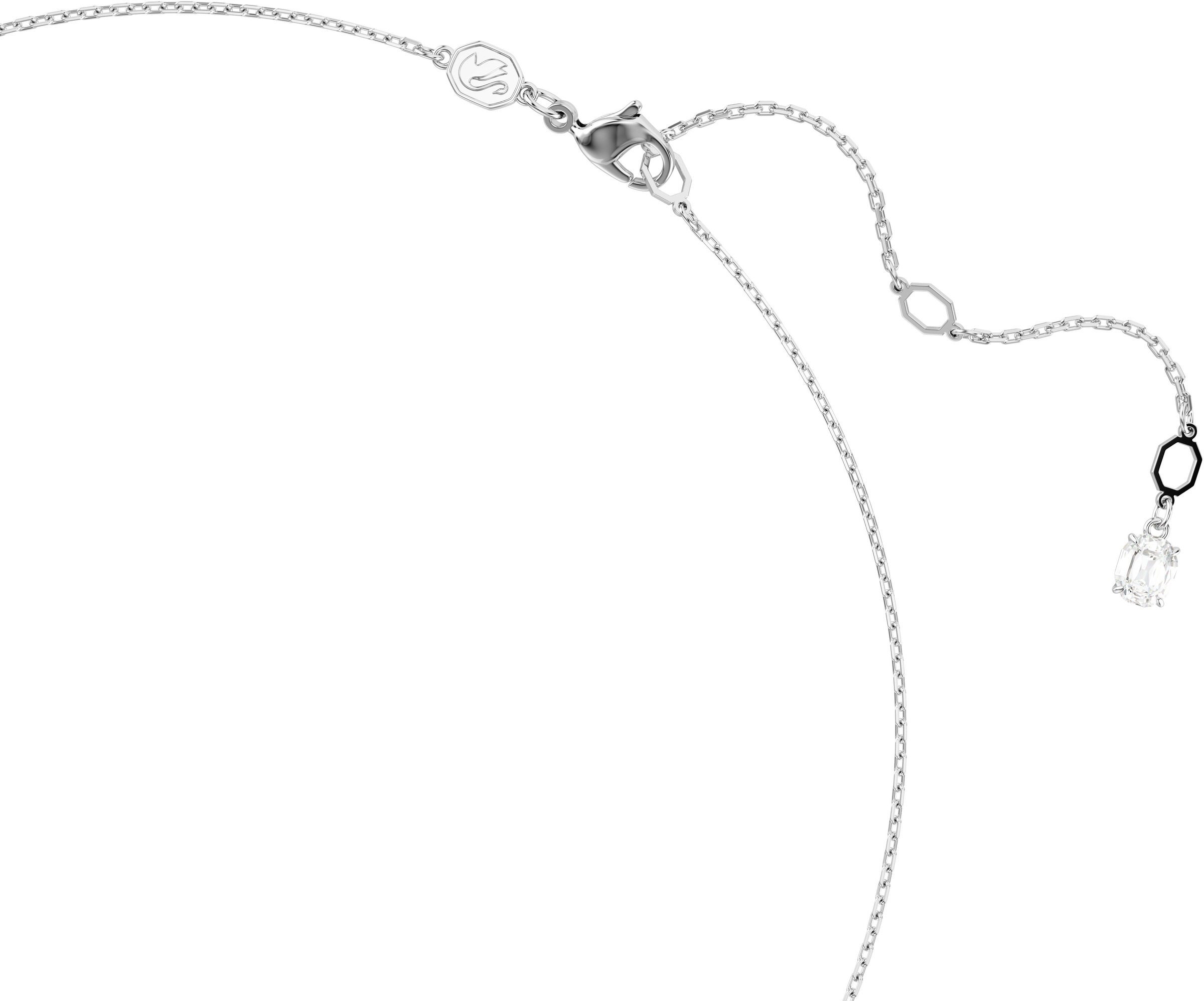 Swarovski Collier »Schmuck Geschenk Halskette Idyllia Schneeflocke, 5692637«, mit Swarovski® Zirkonia (synth.)