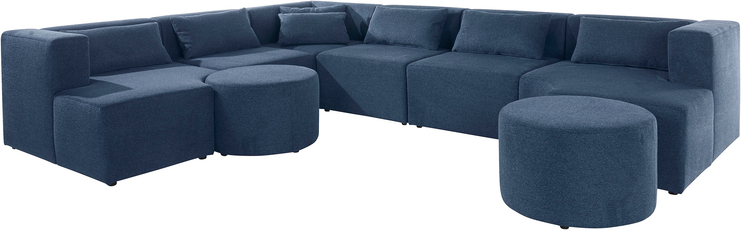 Leonique Ecksofa »Alexane L-Form«, zusammengesetzt aus Modulen, in vielen Bezugsqualitäten und Farben