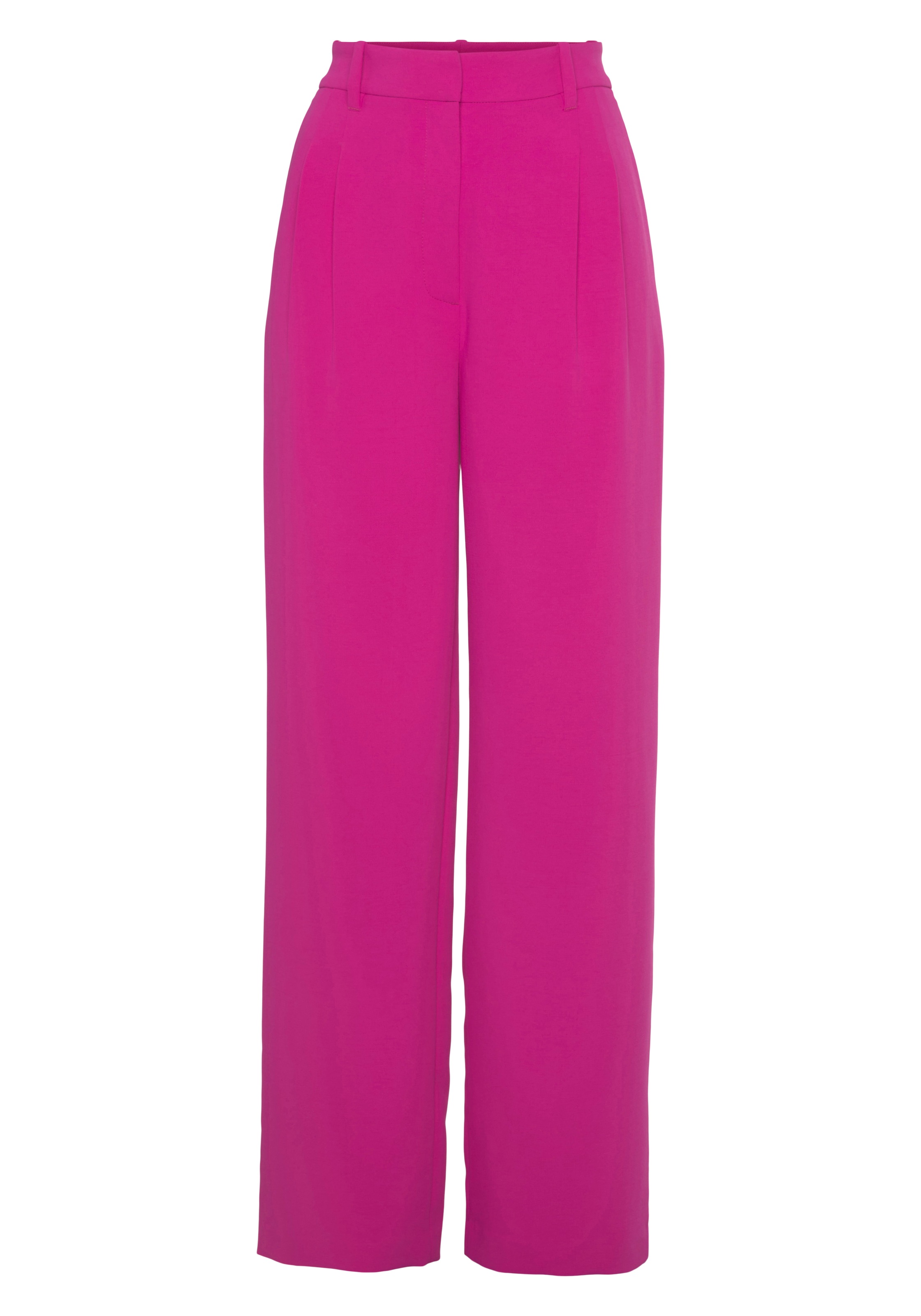 LASCANA Anzughose im Business-Look, elegante Stoffhose mit Taschen und Bund günstig online kaufen