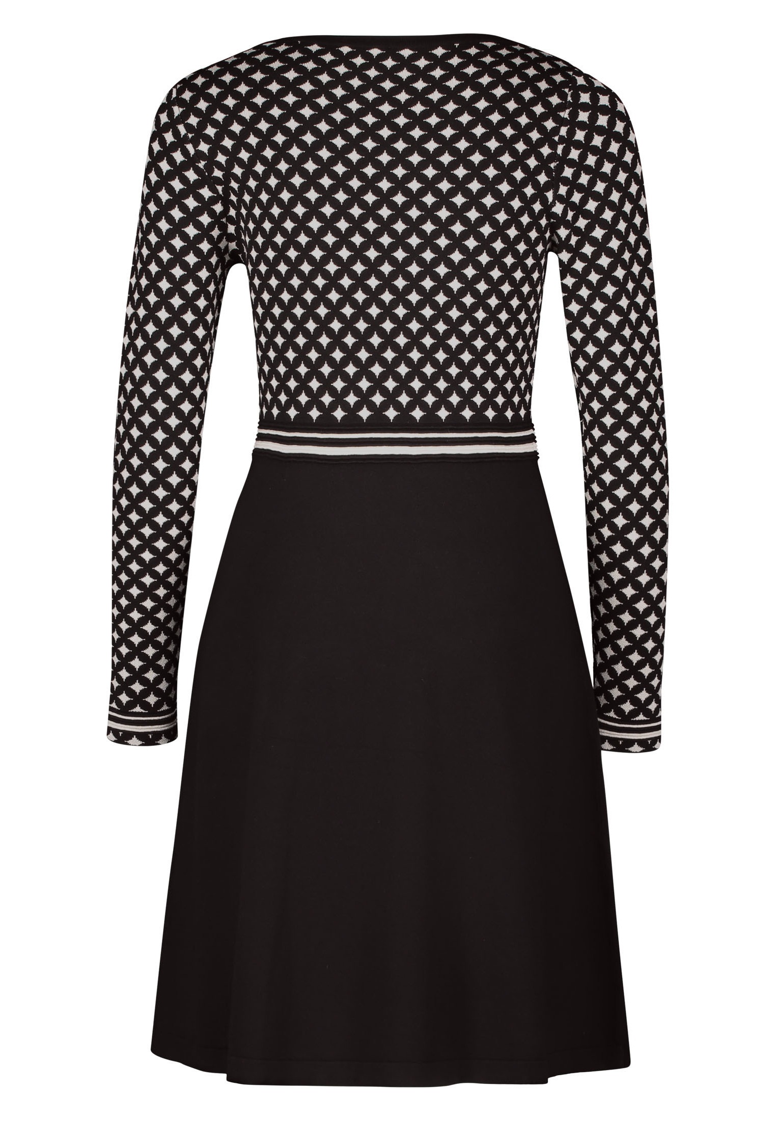 Zero Strickkleid »zero Strickkleid grafisches Muster«, Plain/ohne Details