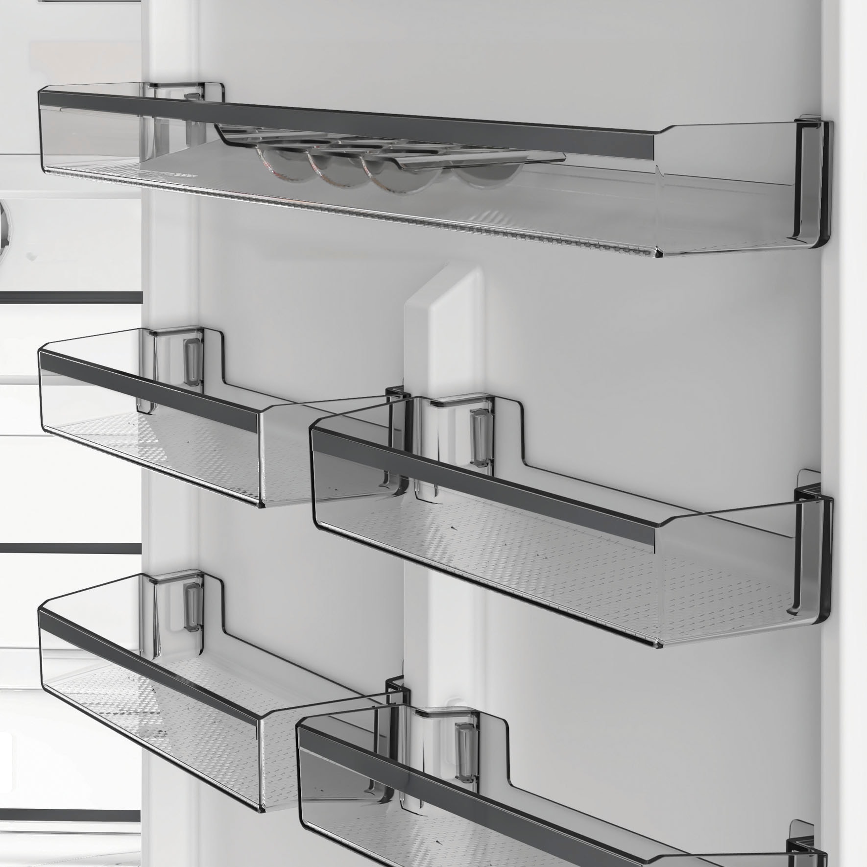 BAUKNECHT Kühl-/Gefrierkombination »BHK2 6494 X6E«, XXL Volumen mit 490 Liter, NoFrost