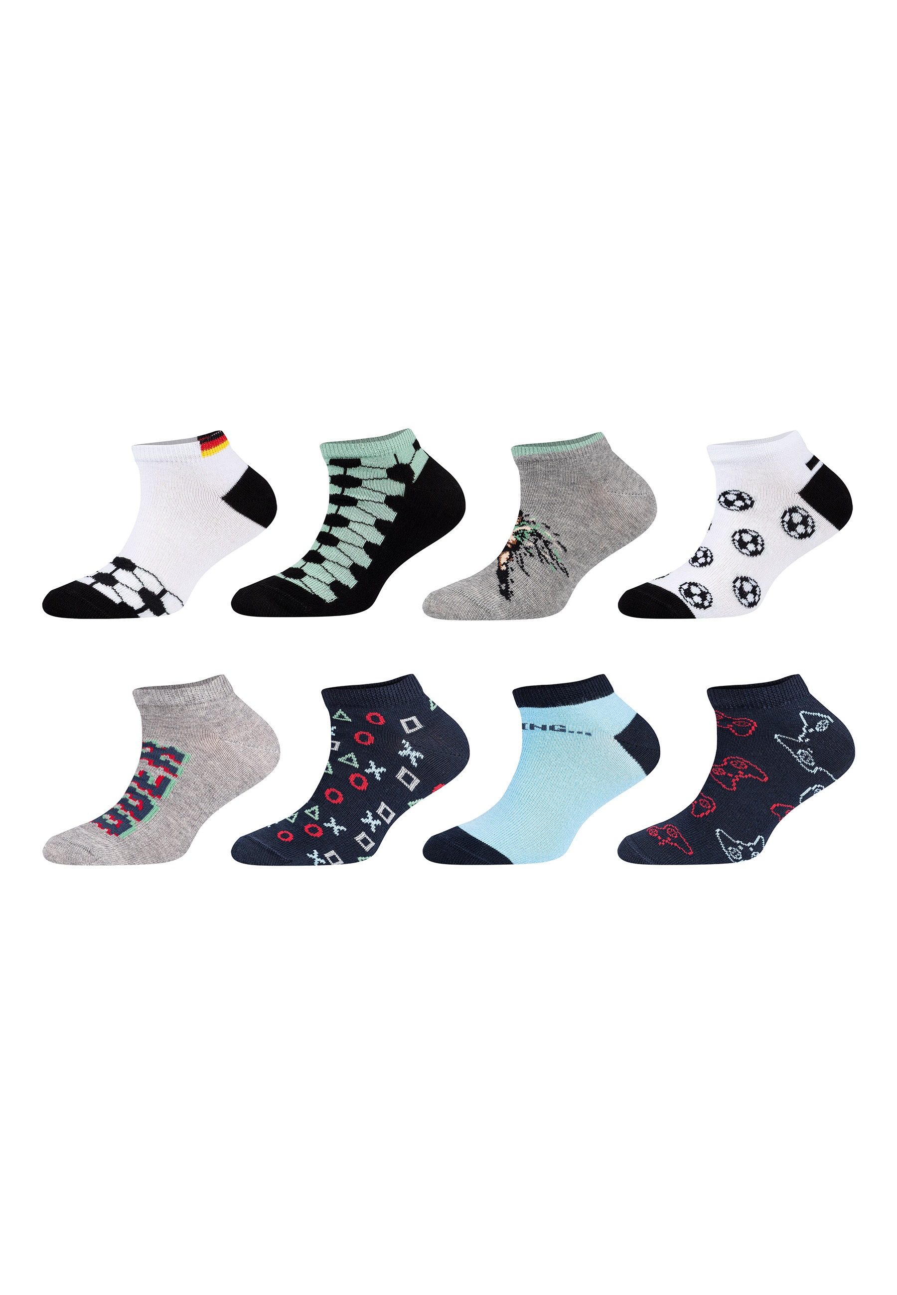 Camano Sneakersocken "8er Pack"