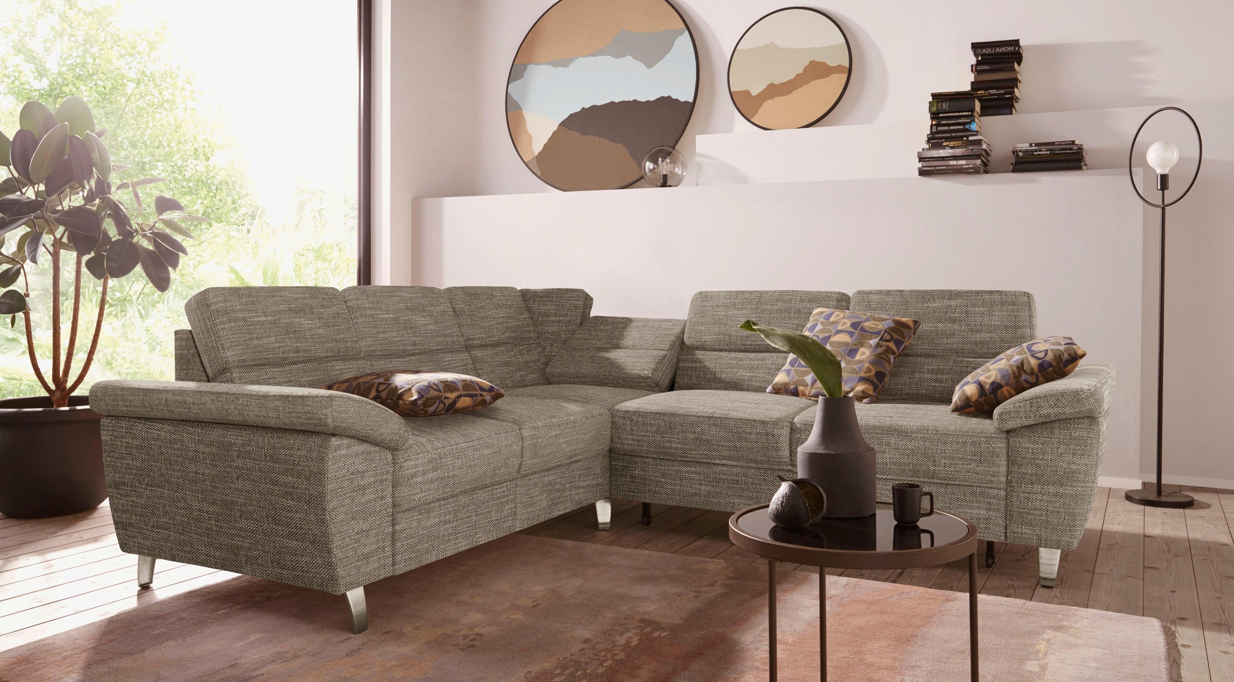 sit&more Ecksofa "Sorano L-Form", wahlweise mit Bett- und Relaxfunktion, in günstig online kaufen