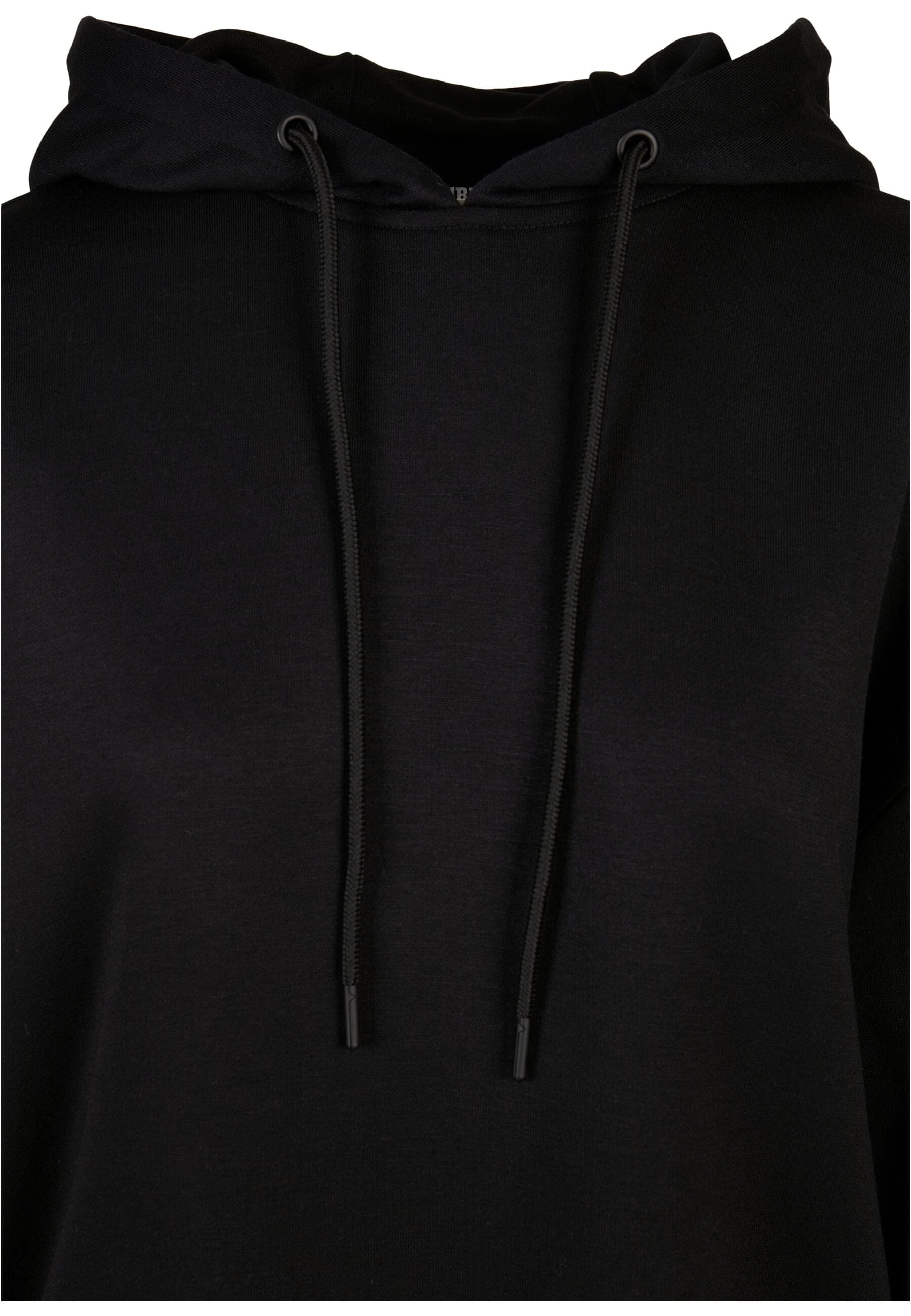 URBAN CLASSICS Shirtkleid »Urban Classics Damen Ladies Modal Terry Long Hoody Dress«, (1 tlg.)