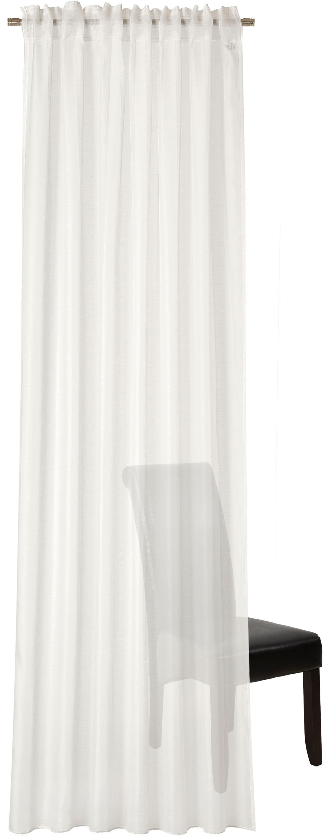 Neutex for you! Vorhang »Kiss«, (1 St.), Schal mit verdeckten Schlaufen, Breite  142 cm, nach Maß kaufen | BAUR