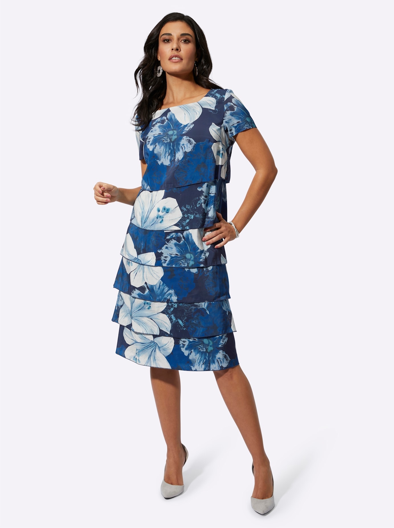 creation L Druckkleid »Modal-Kleid«