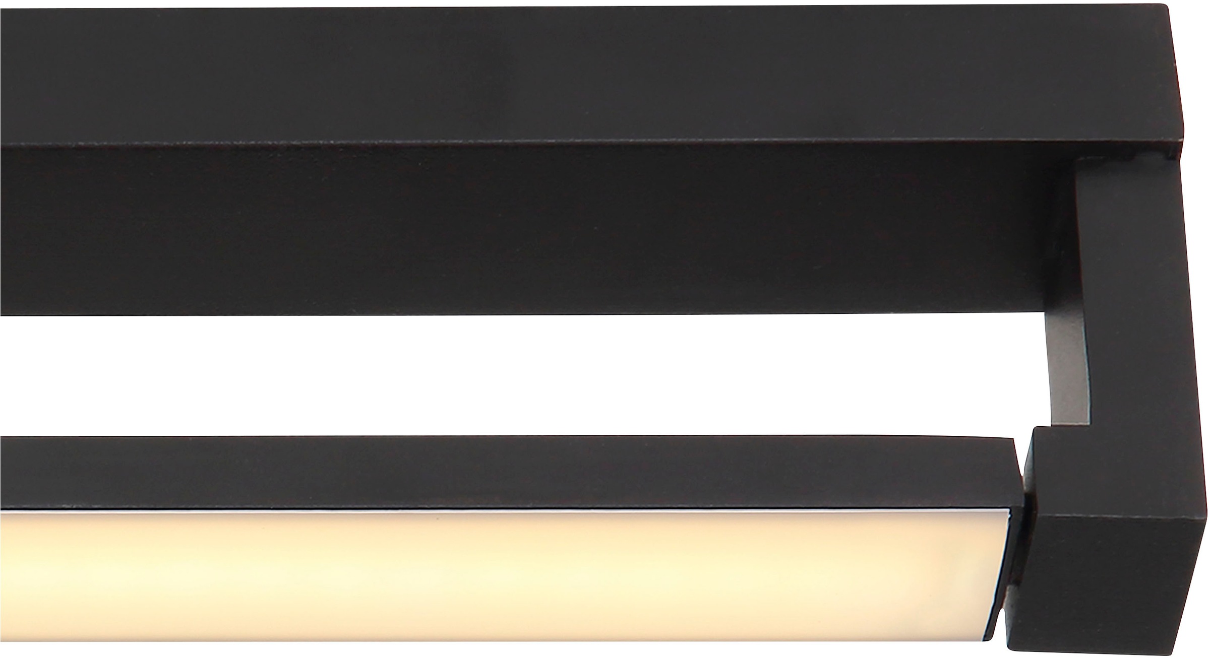 GLOBO LIGHTING Wandleuchte »SUSI« LED-Modul 1 Stk. Warmweiß Schwarze Wandleuchte mit Kunststoff opal, IP44, dreh-/schwenkbar