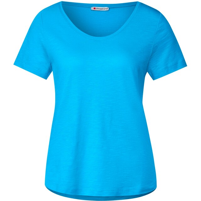 STREET ONE T-Shirt »Style Gerda«, mit Rundhalsausschnitt für bestellen |  BAUR