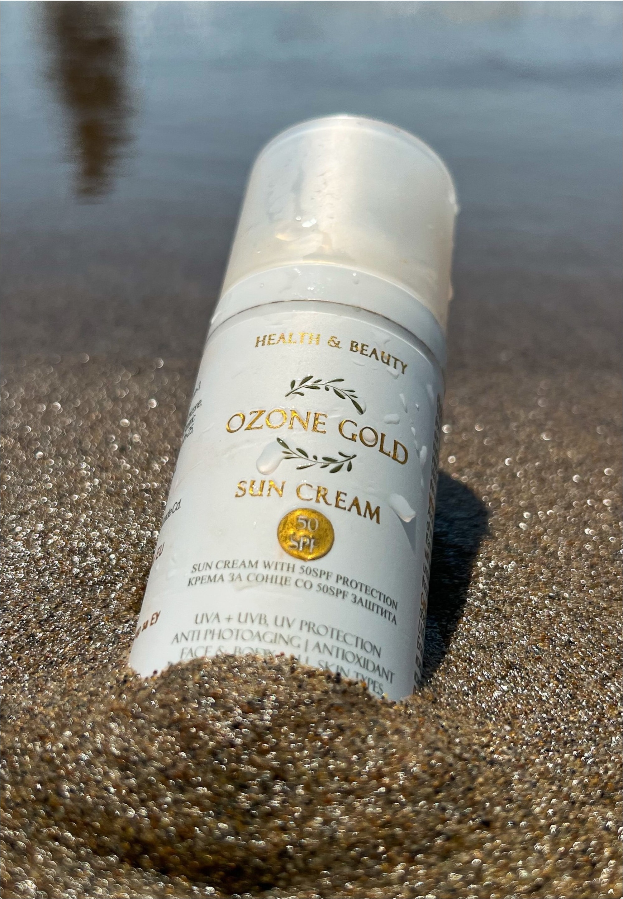 OZONE GOLD Körpercreme, (1 tlg.), mit einem Lichtschutzfaktor von 50