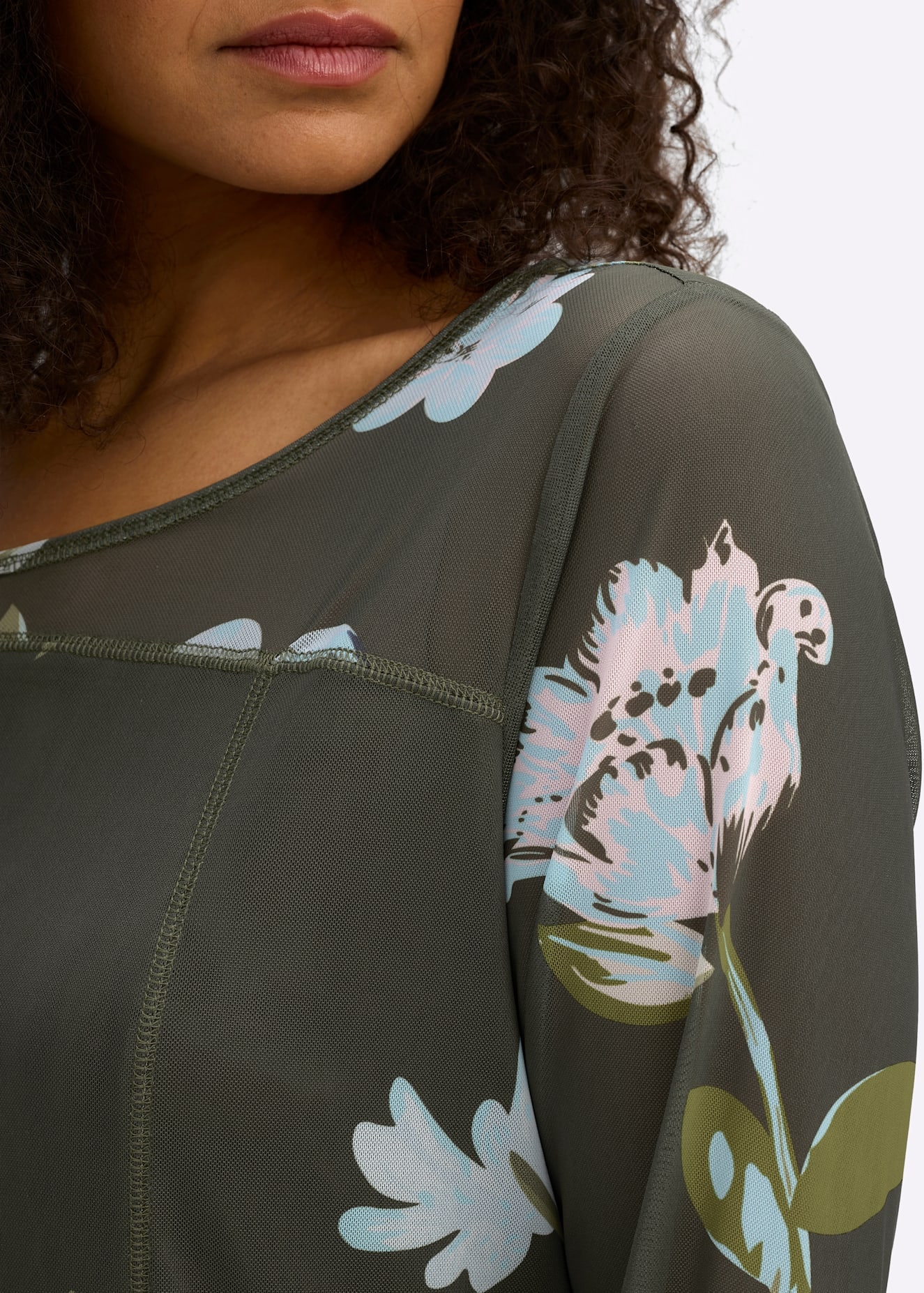 sheego by Joe Browns Langarmshirt »Langarm-Shirt« 1
