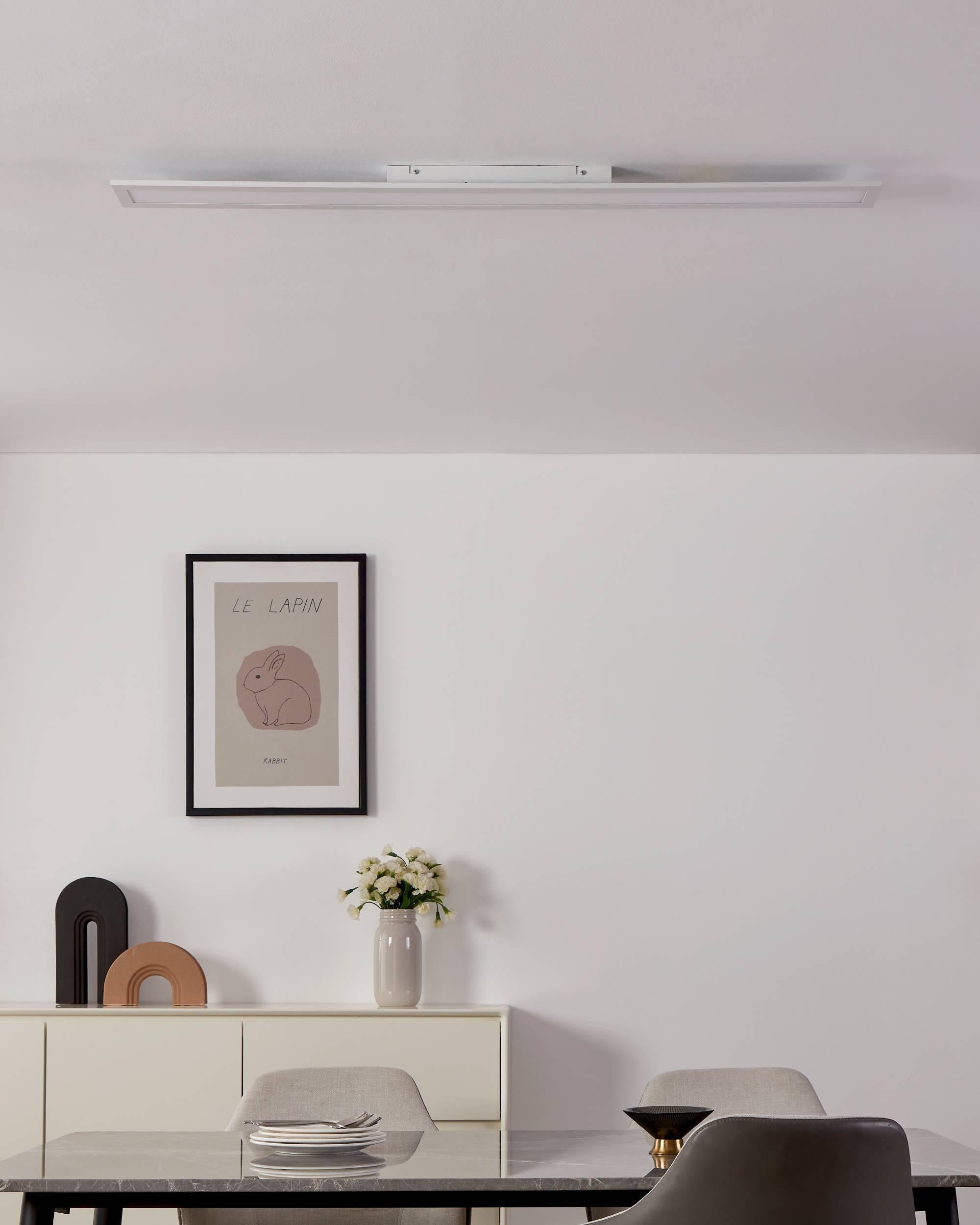 EGLO LED-Deckenleuchte »SALOBRENA-Z«,  in weiß aus Alu / inkl. LED fest integriert - 33,5 Watt