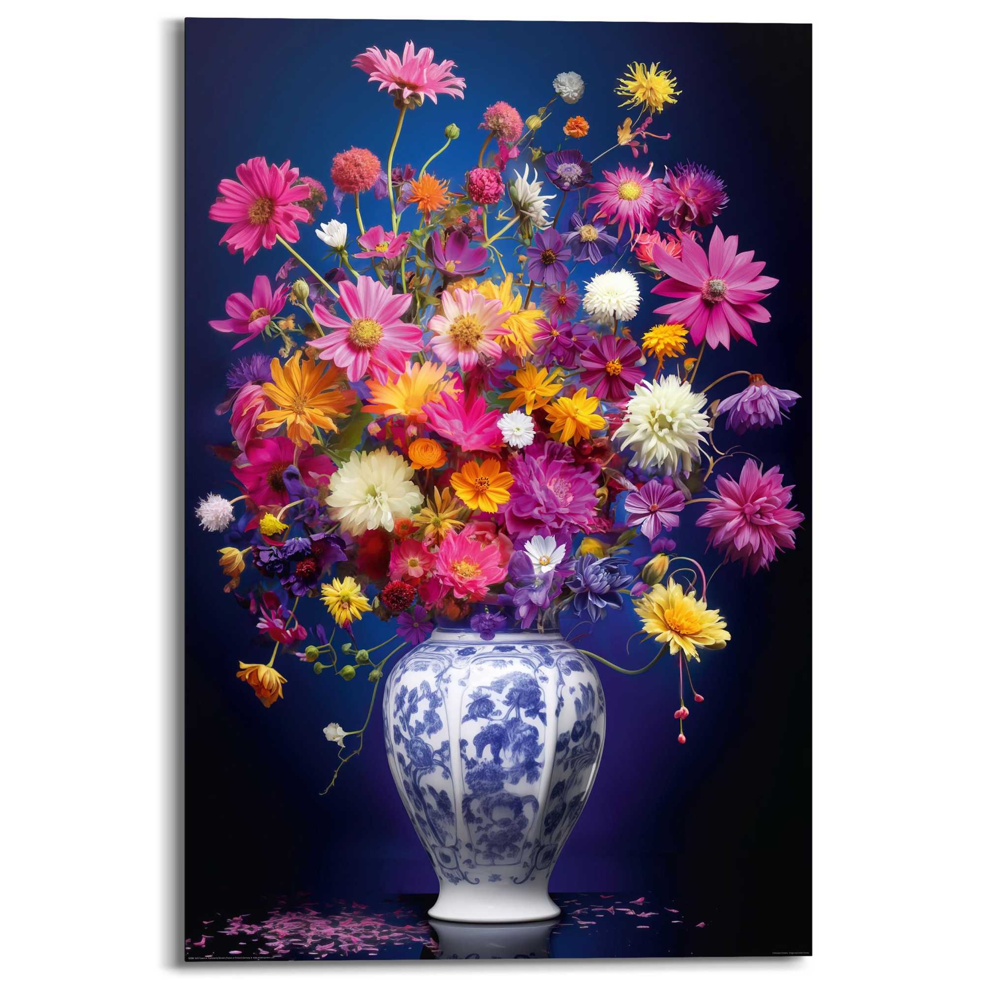 Reinders! Deco-Panel »Delft Flowers«