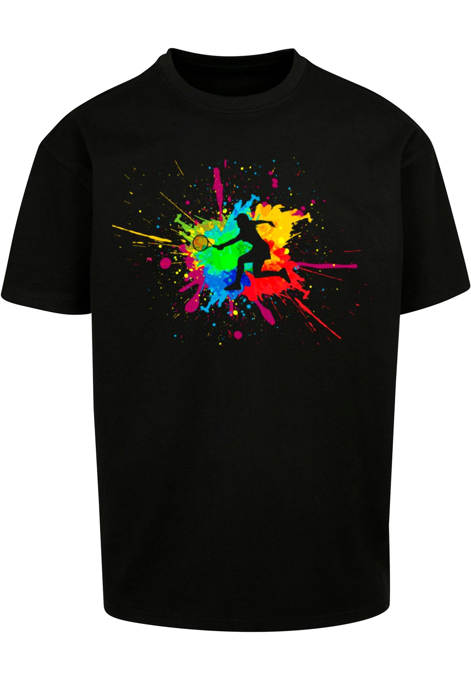 Merchcode T-Shirt "Merchcode Herren Color Splash Player Heavy Oversized Tee günstig online kaufen