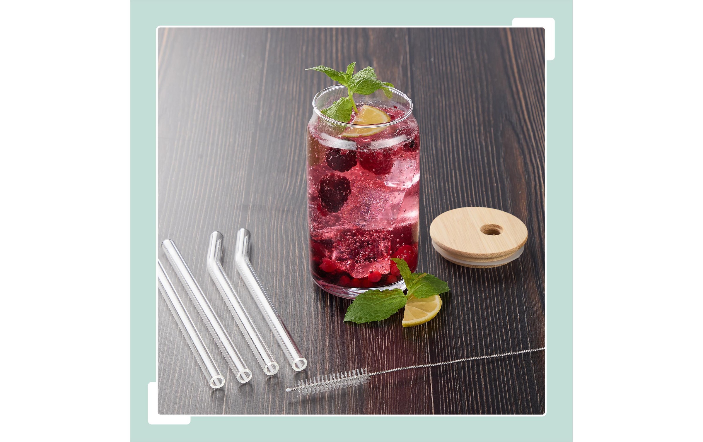 relaxdays Glas »4er Set, Transparent, 450 ml«