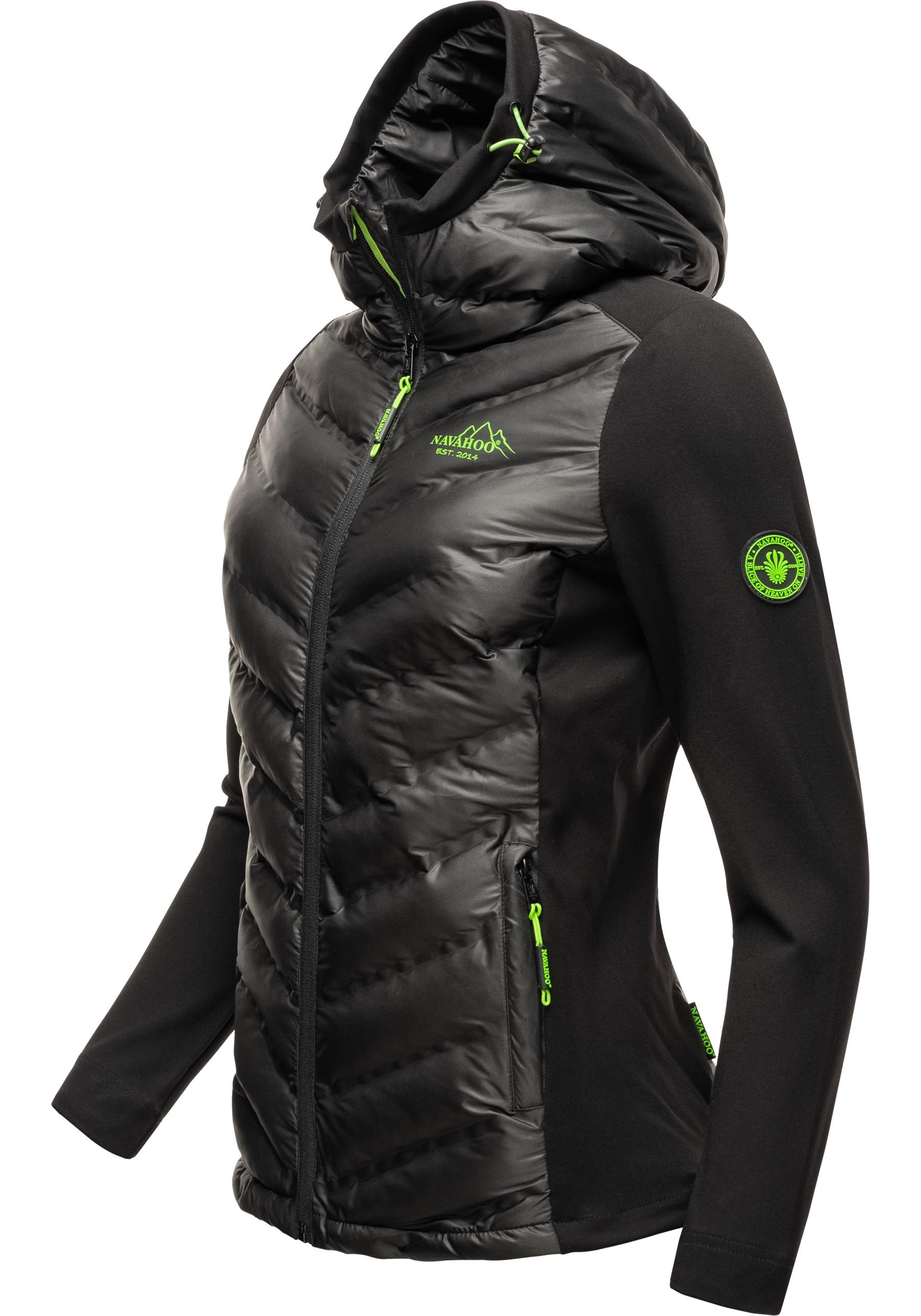 Navahoo Outdoorjacke »Nimm Mich Mit«, mit Kapuze, stylische Übergangsjacke mit Kapuze