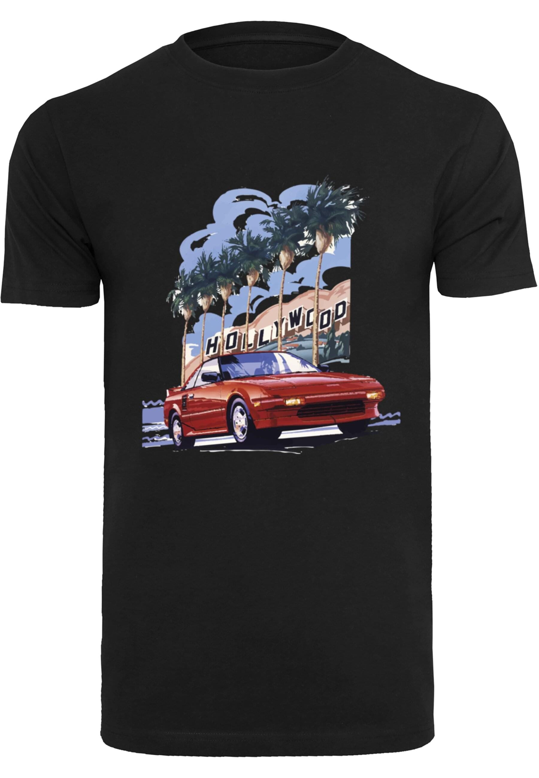 MisterTee T-Shirt "MisterTee Hollywood Car Tee" 1 Stk. tlg. günstig online kaufen
