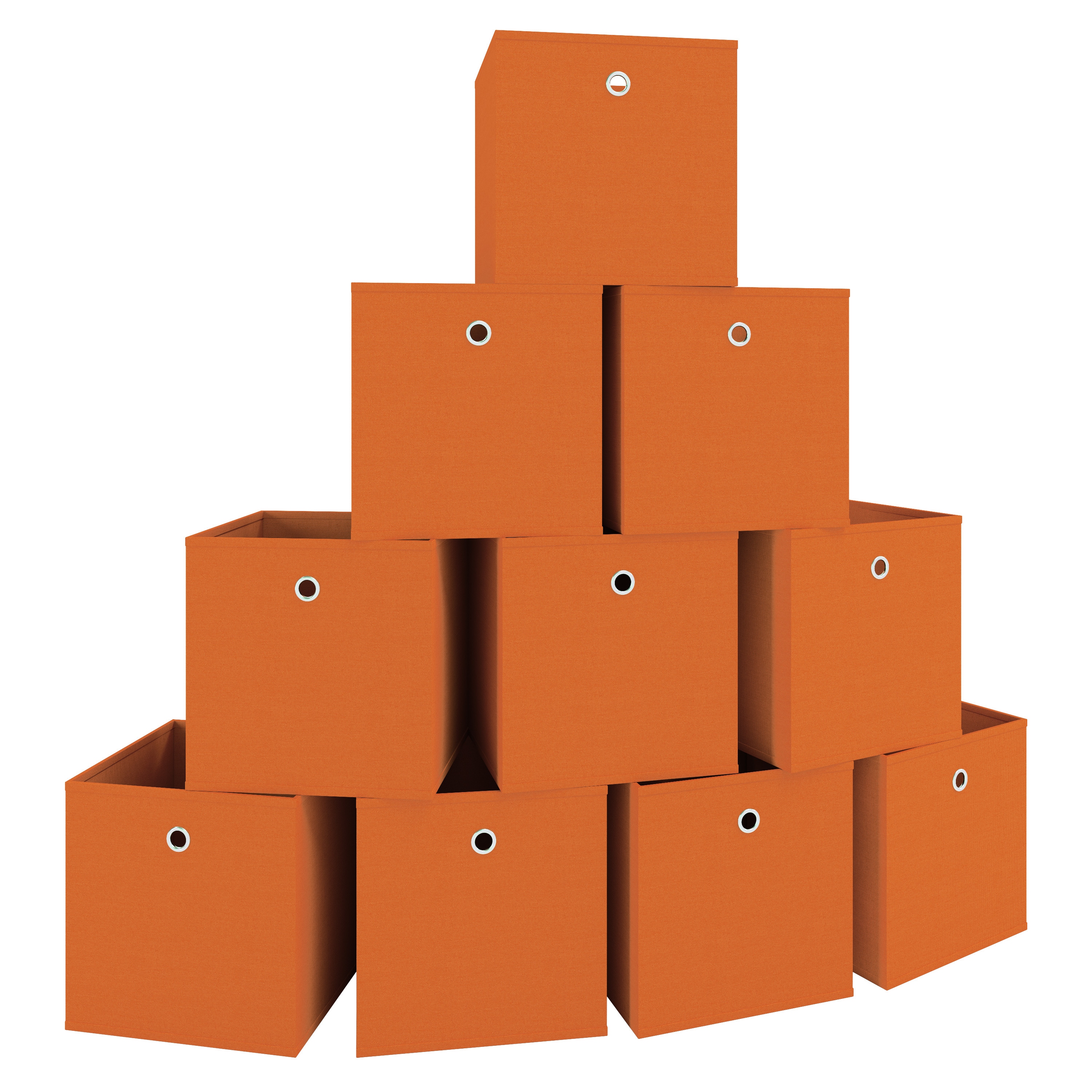 VCM Faltbox "10er Set Faltbox Klappbox Aufbewahrungsbox Boxas"