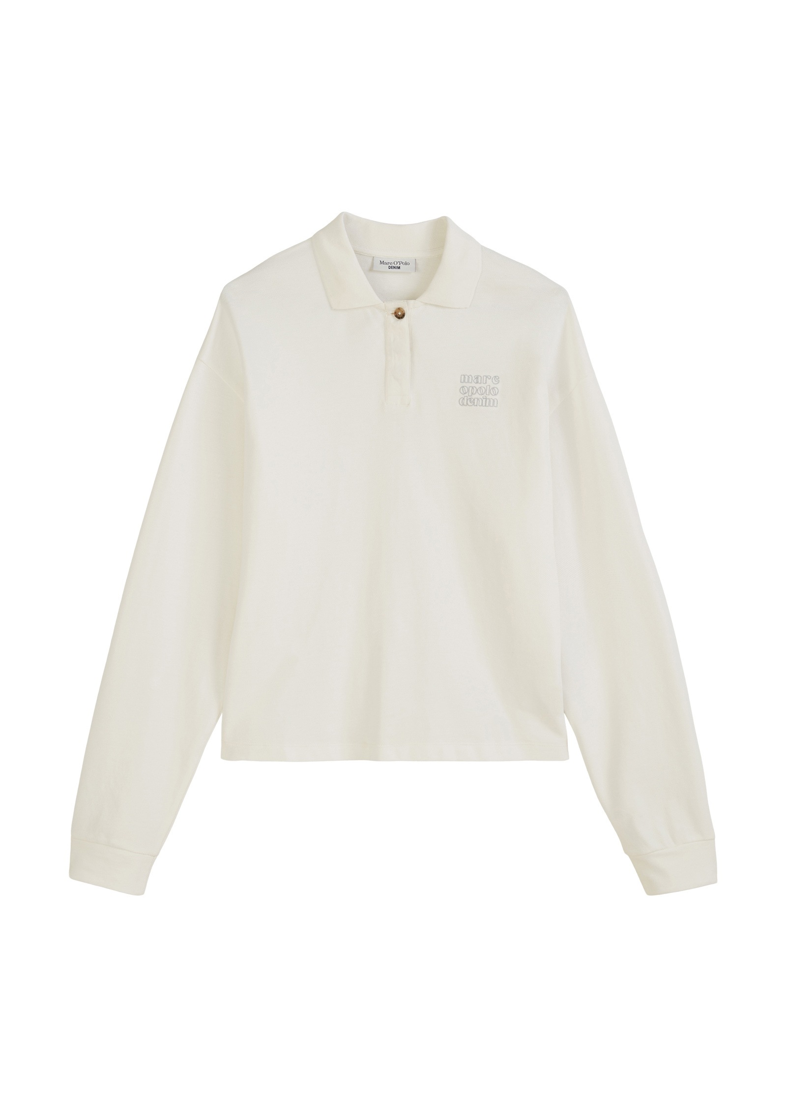 Marc O'Polo DENIM Sweatshirt »aus Piqué-Jersey«