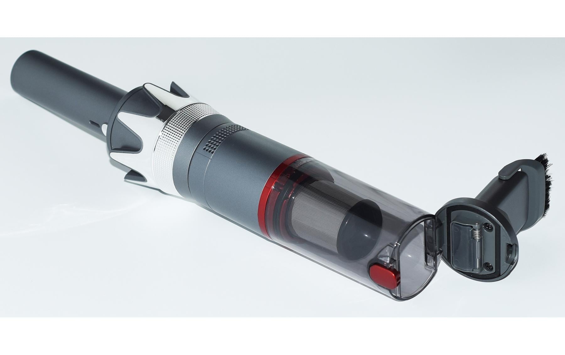 ohmex Akku-Hand-und Stielstaubsauger »OHM-HVC-1482 Schwarz/Silber matt«