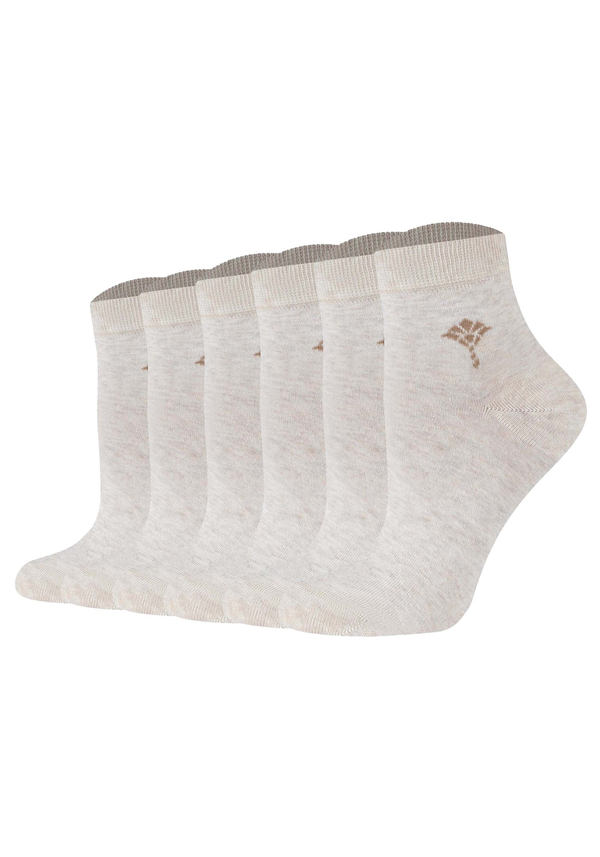 JOOP Kurzsocken "Socken Women for your daily glam cotton Socks 6p 6er Pack" 6 Paar tlg.