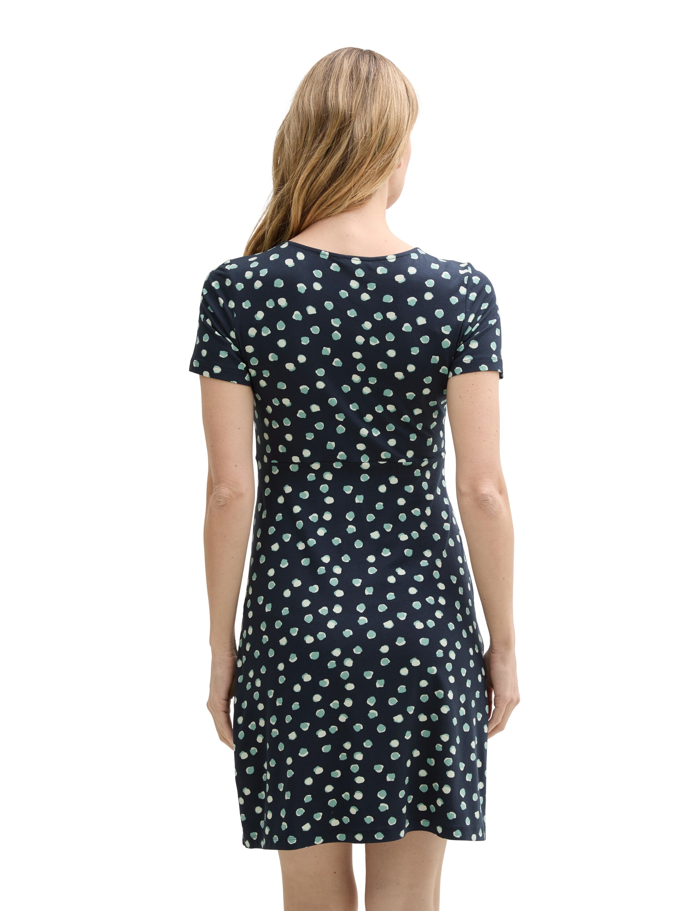TOM TAILOR Sommerkleid, mit All-Over Print günstig online kaufen