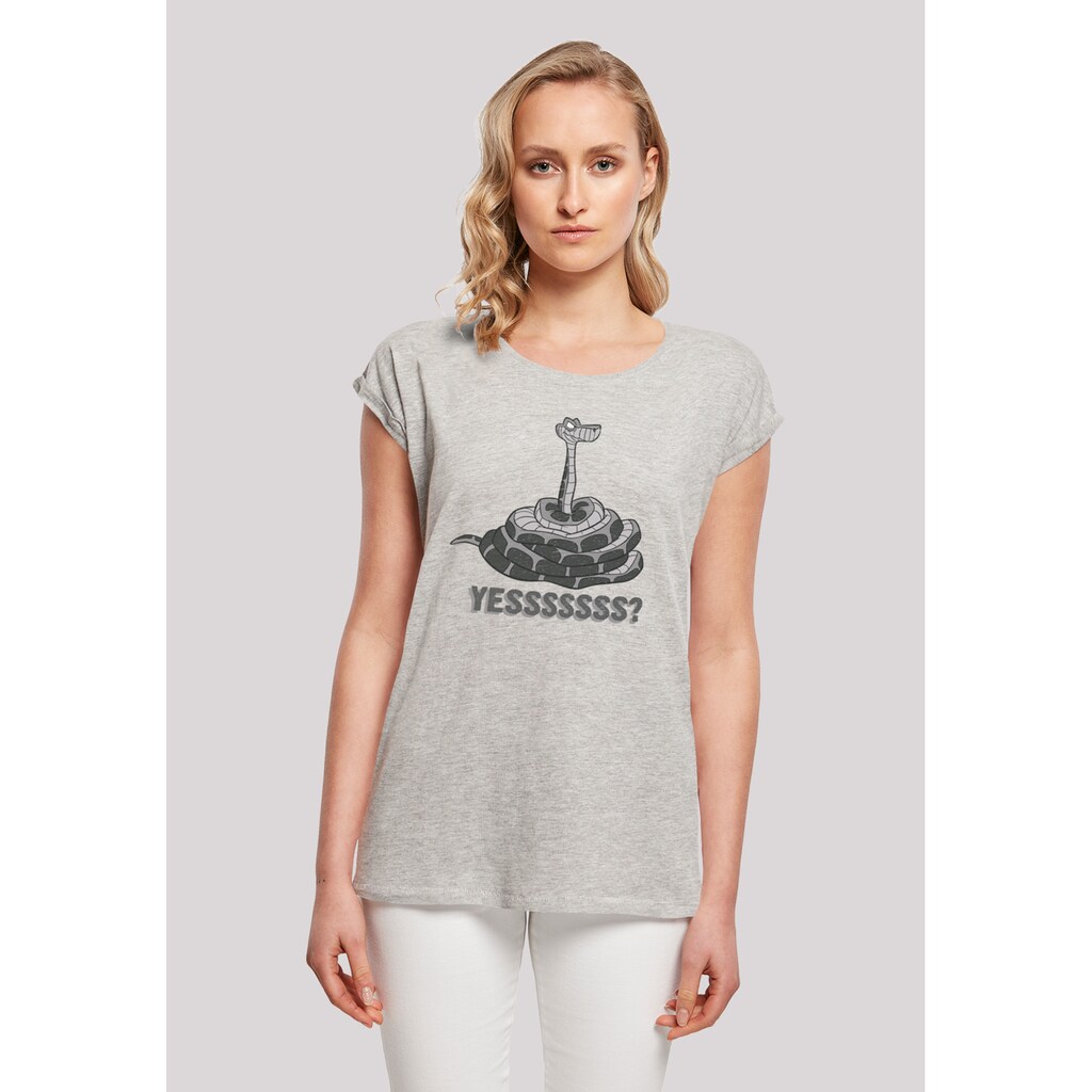 F4NT4STIC T-Shirt »Disney The Jungle Book Kaa Yesssss«