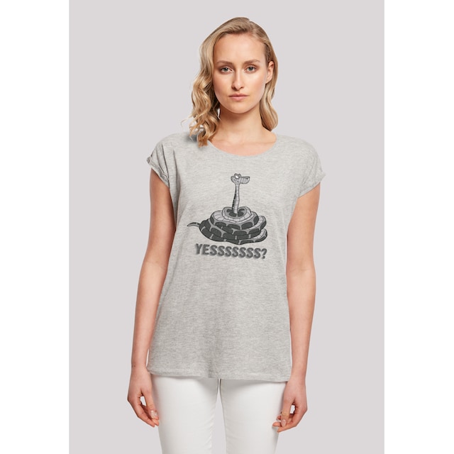 Black Friday F4NT4STIC T-Shirt »Disney The Jungle Book Kaa Yesssss«, Print  | BAUR