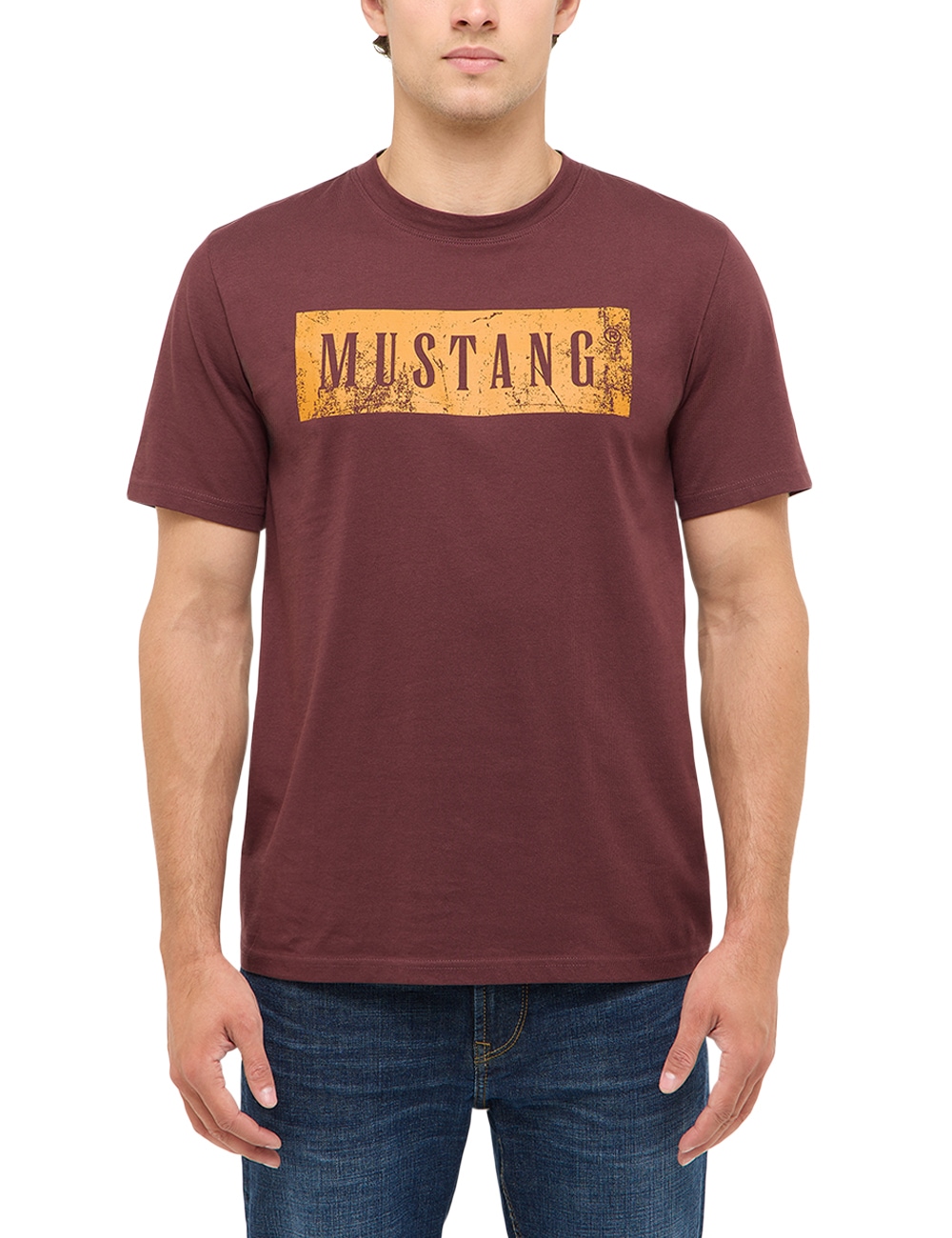 MUSTANG Kurzarmshirt "Herren Style Austin"