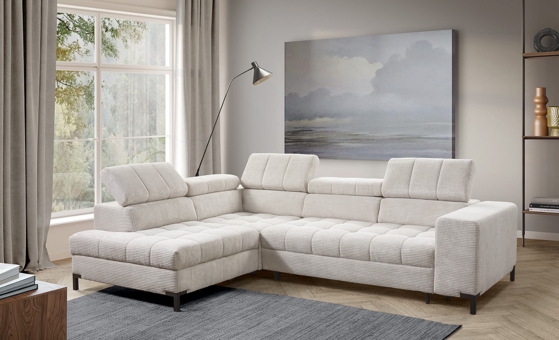 exxpo - sofa fashion Ecksofa "Bocco, hochwertige Verarbeitung, toller Sitzk günstig online kaufen