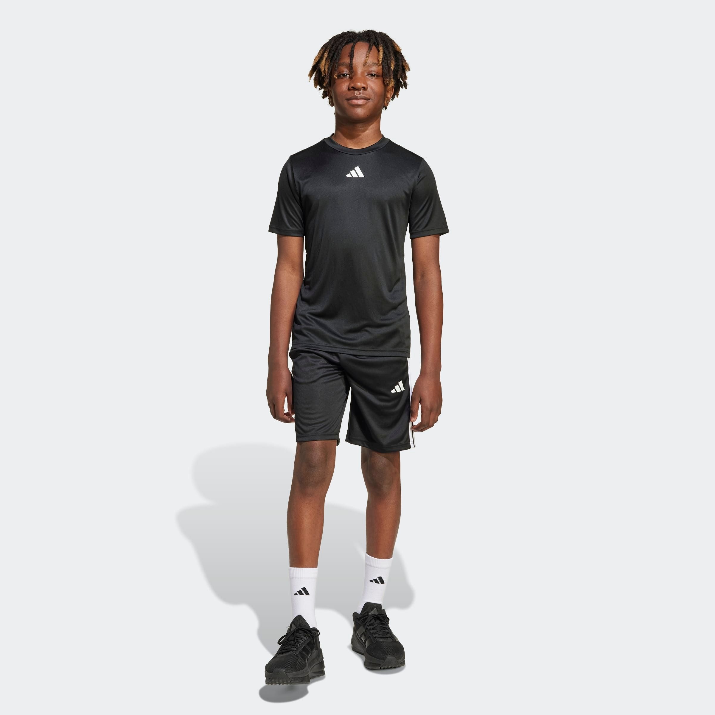 adidas Sportswear Trainingsanzug »J TR-ES 3S SET«, (2 tlg.)