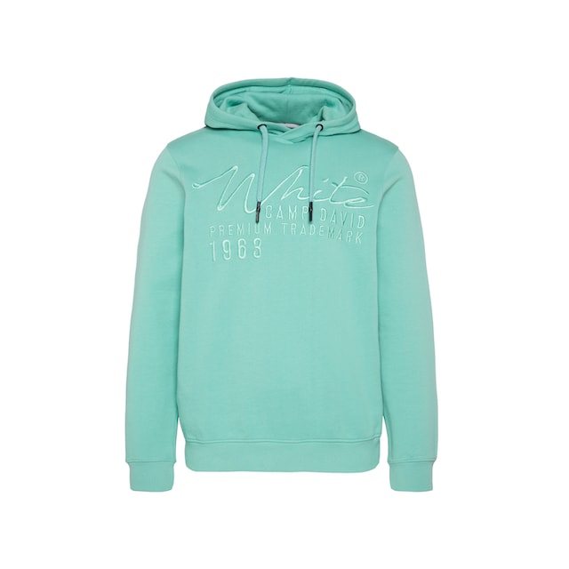 Großeinkauf CAMP DAVID BAUR Logostickerei ▷ kaufen mit Kapuzensweatshirt, 