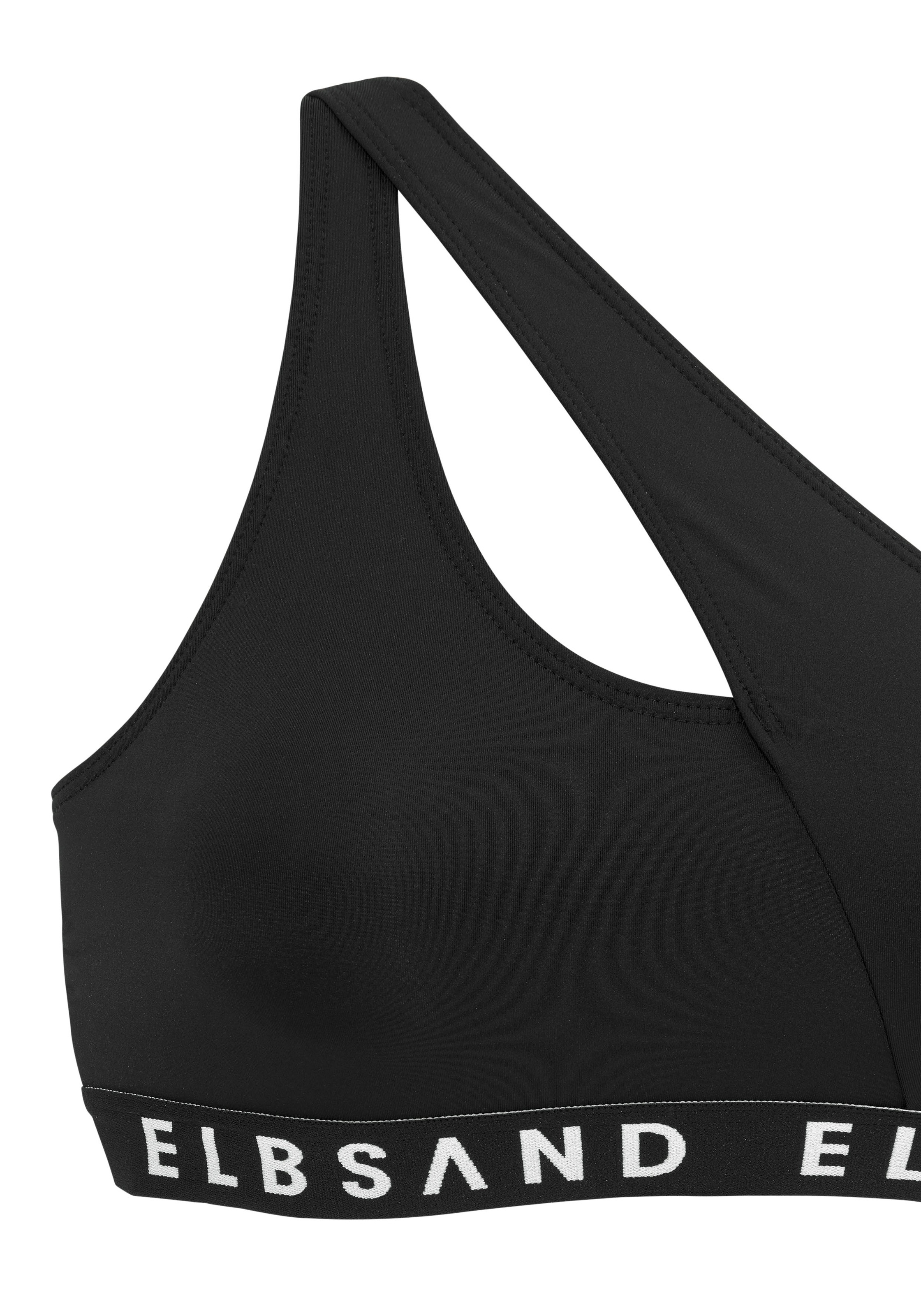 Elbsand Bustier-Bikini, mit Markenschriftzügen in Kontrastfarbe