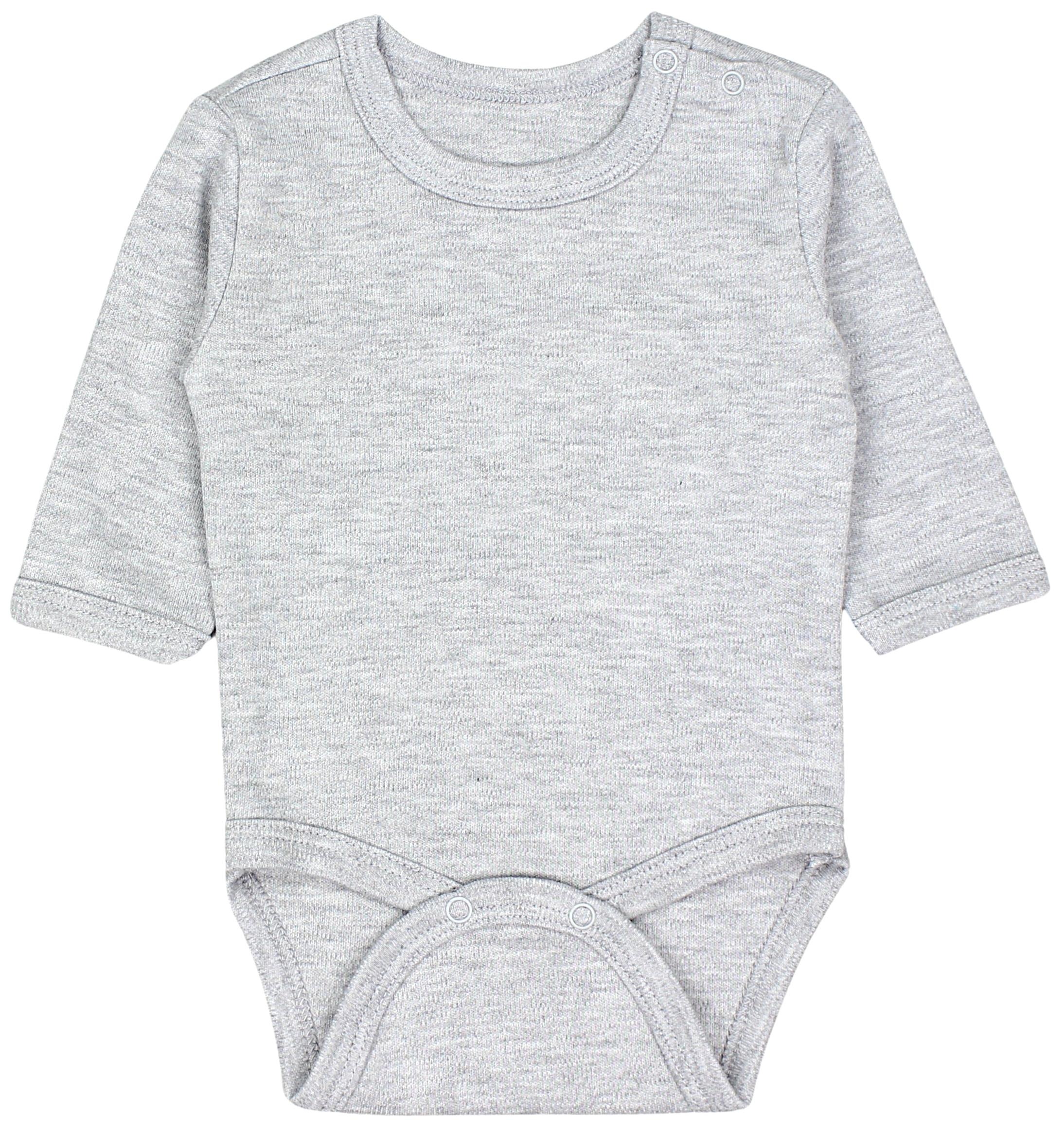 TupTam Langarmbody »Body Unisex Langarm Body mit Aufdruck Spruch 5er Pack«