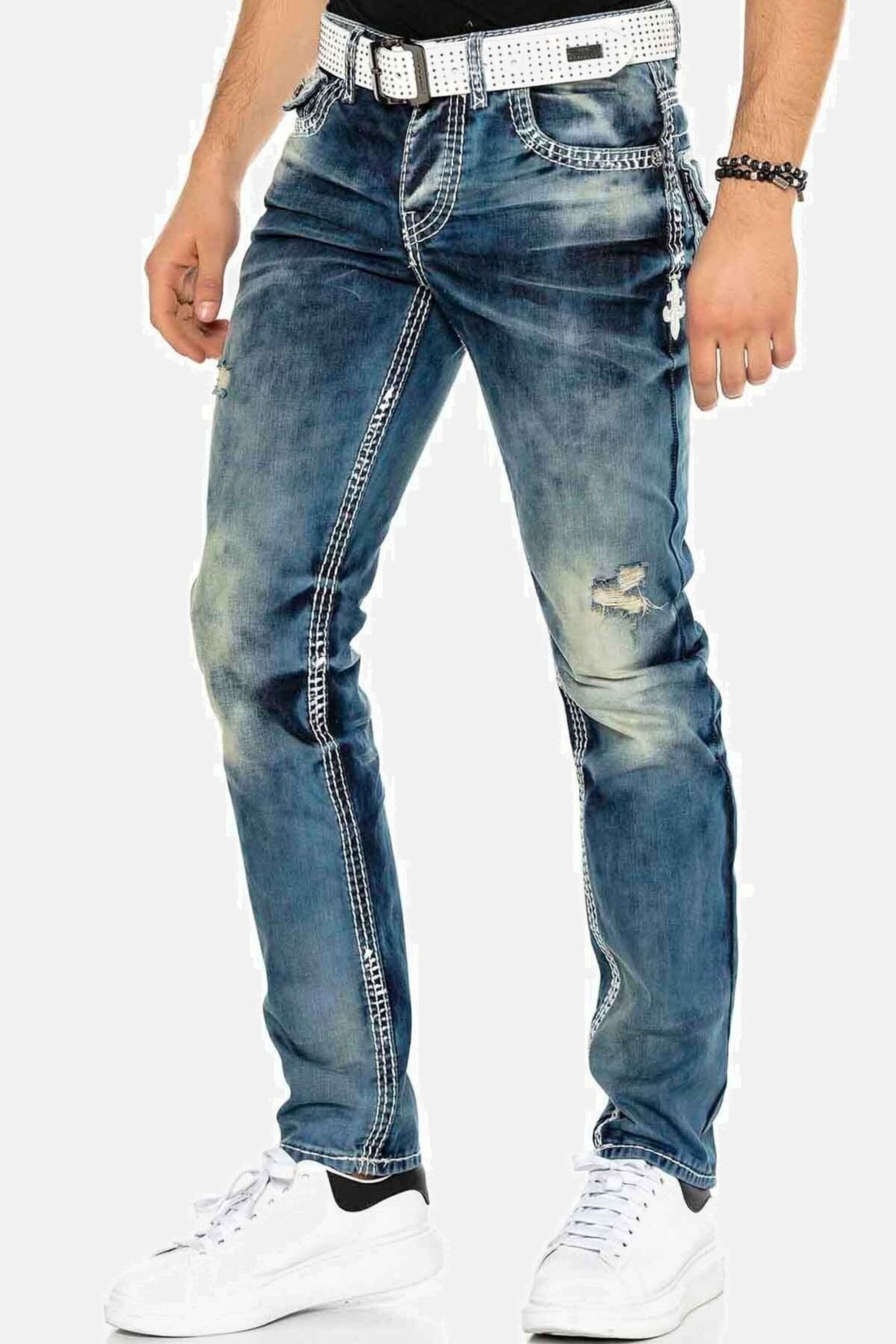 Cipo & Baxx 5-Pocket-Jeans »Jeans«, in Straight-Fit, CD-149