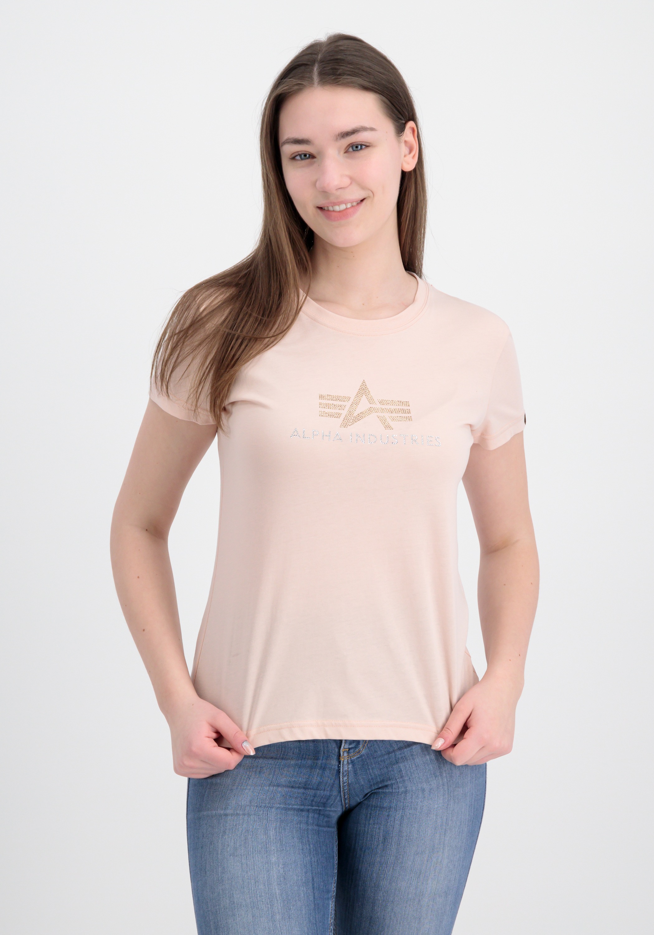 Alpha Industries T-Shirt "Alpha Industries Women - T-Shirts Crystal T-Shirt günstig online kaufen