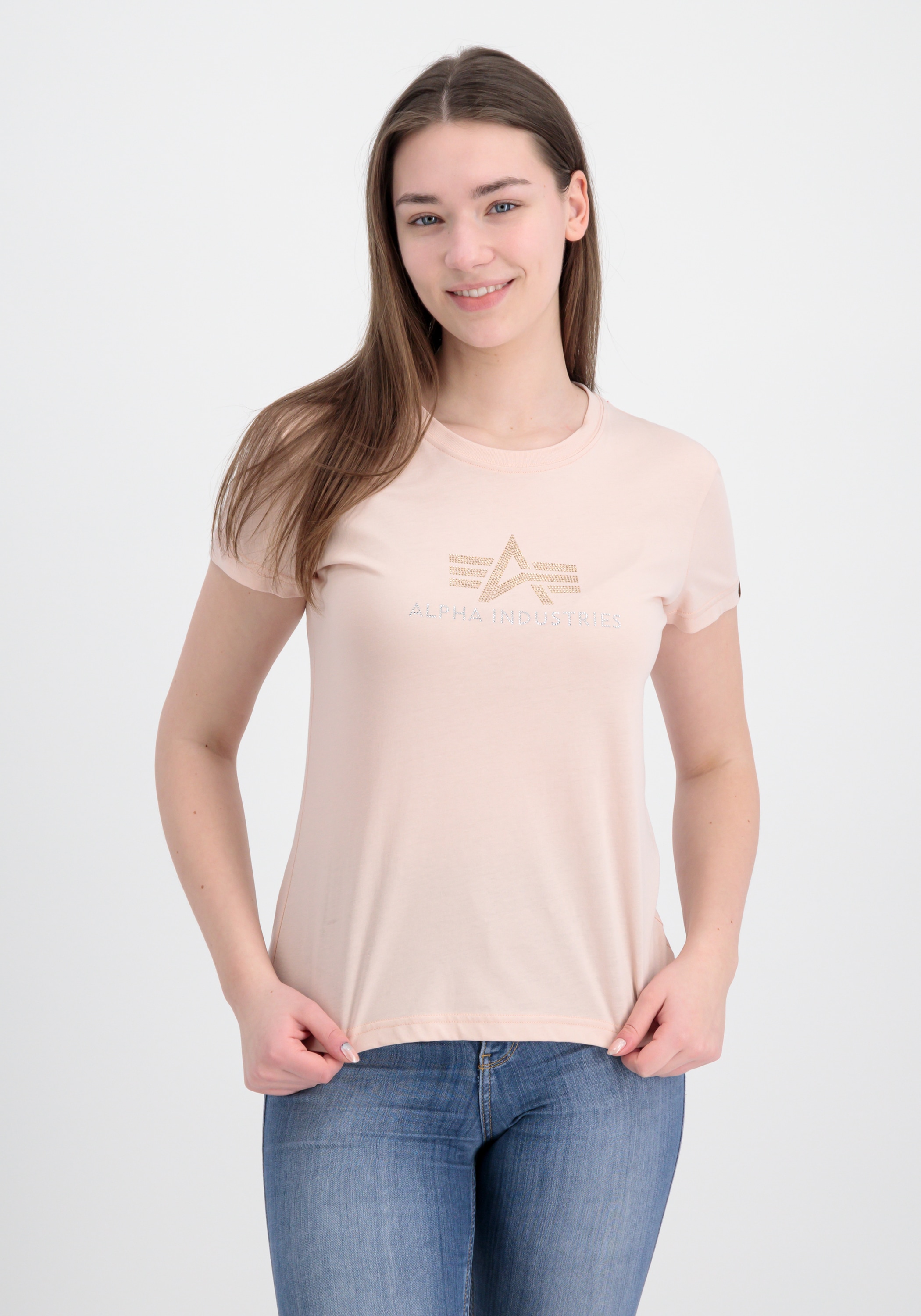 Alpha Industries T-Shirt "Alpha Industries Women - T-Shirts Crystal T Women günstig online kaufen