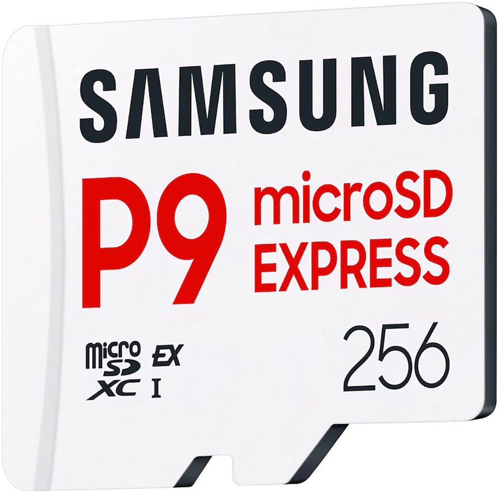 Samsung Speicherkarte »P9 microSD Express« (256 GB 800 MB/s Lesegeschwindigkeit)