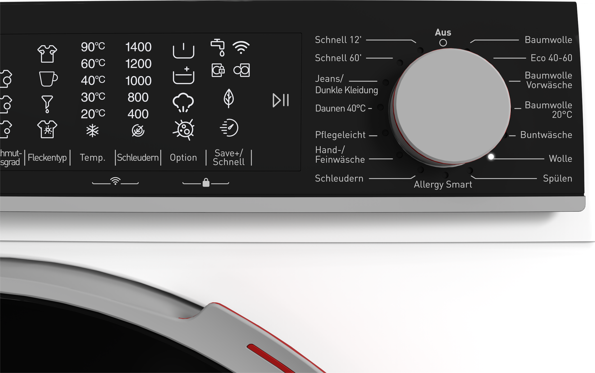 Sharp Waschmaschine »ES-WNFL914CWDA-DE«, 9 kg, 1400 U/min