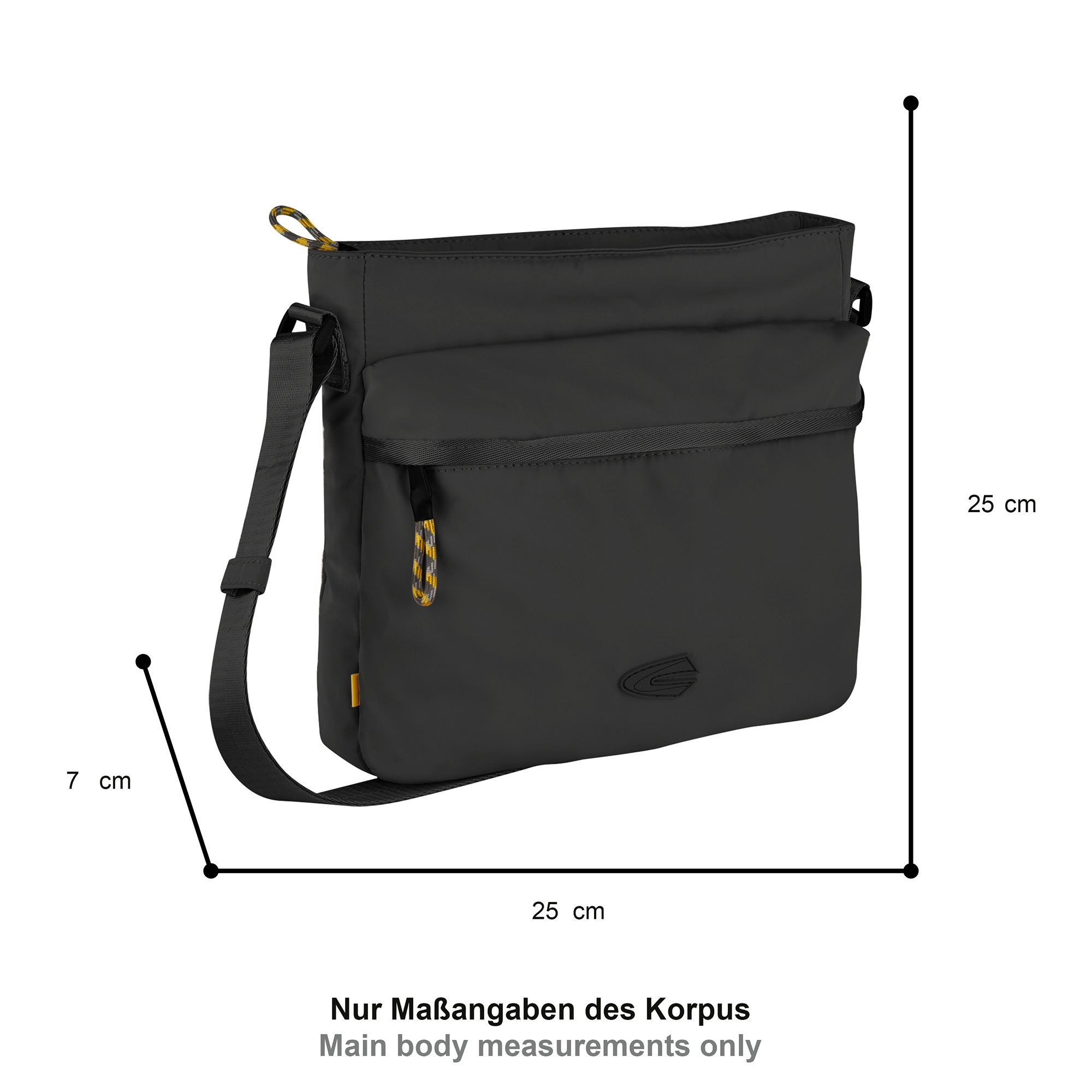 camel active Umhängetasche "Terra" aus recyceltem Nylon und voluminös aufge günstig online kaufen